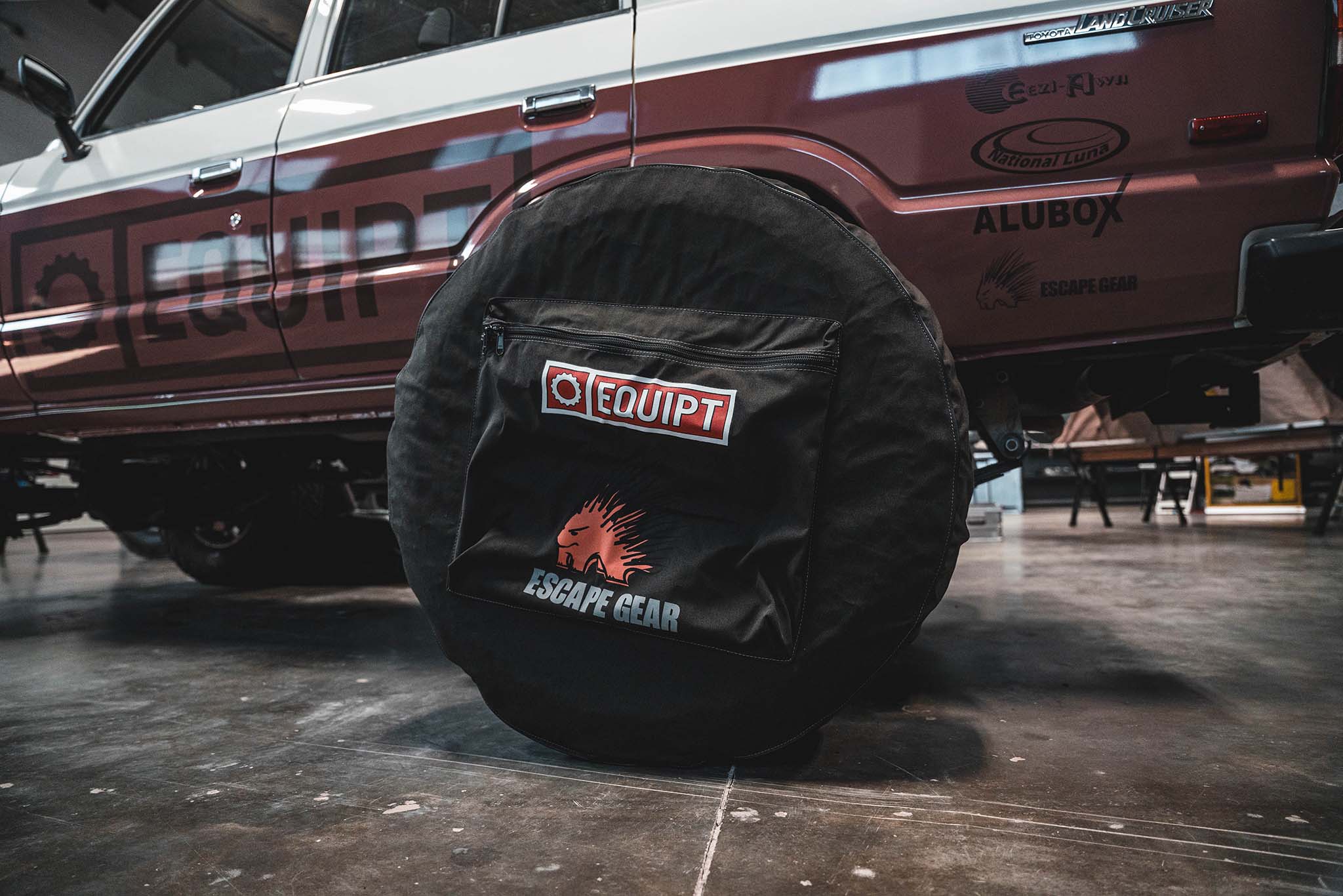 Escape Gear Canvas Spare Tire Cover