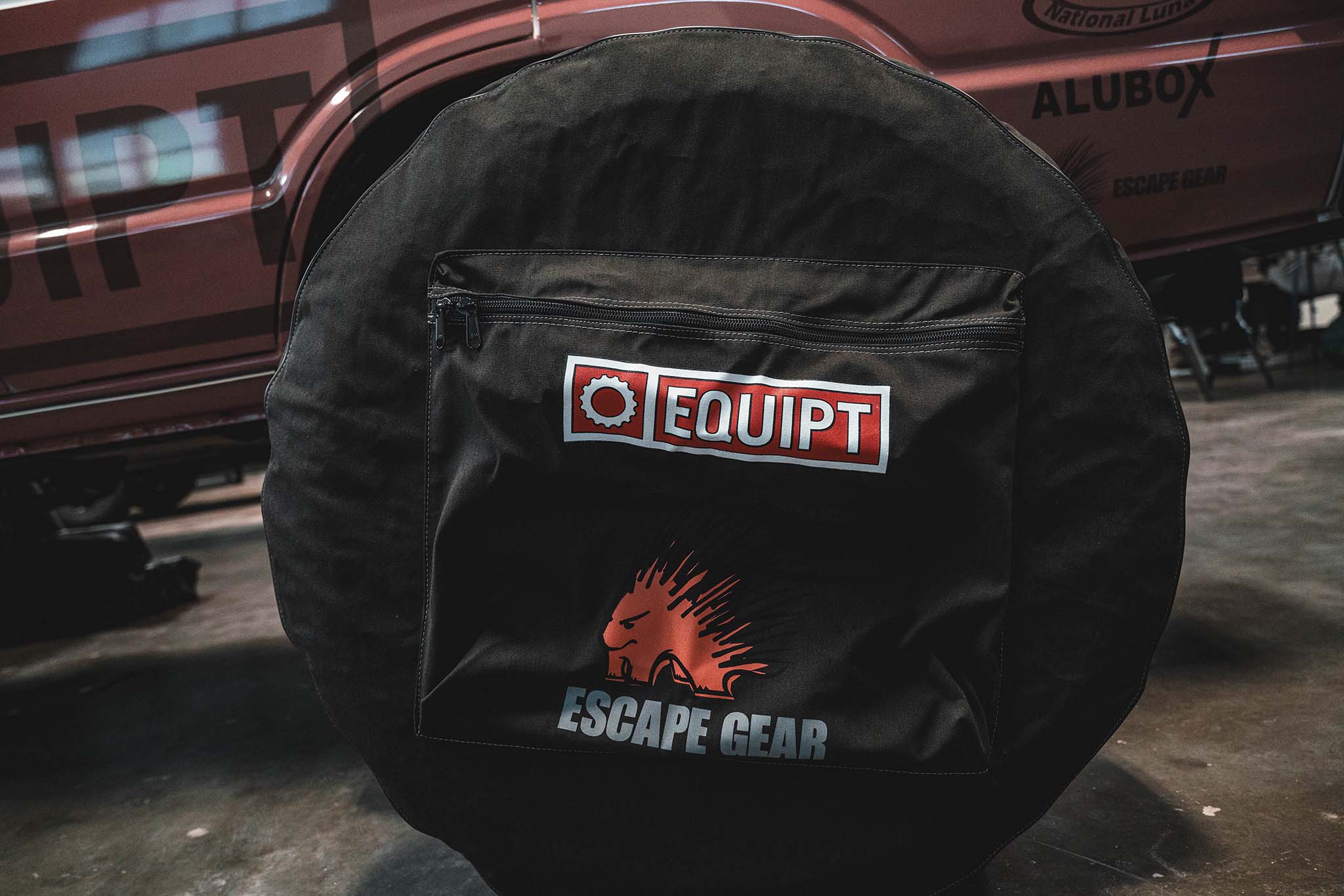 Escape Gear Canvas Spare Tire Cover