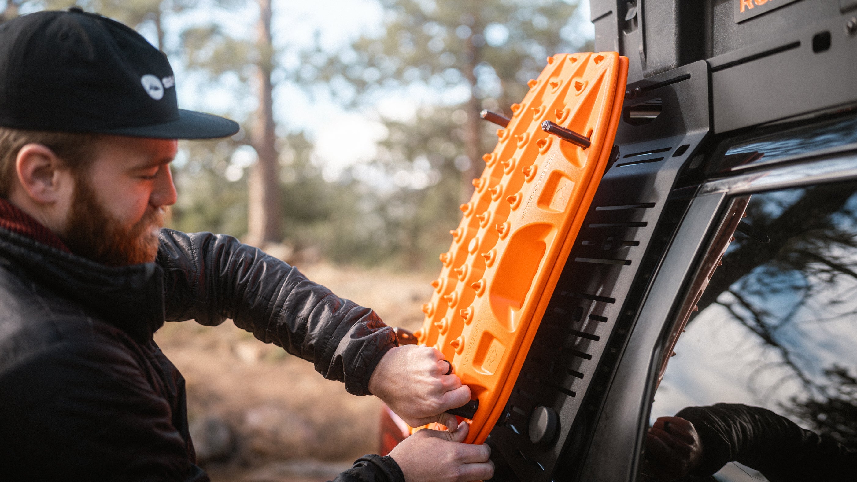 Offset Traction Board Mount