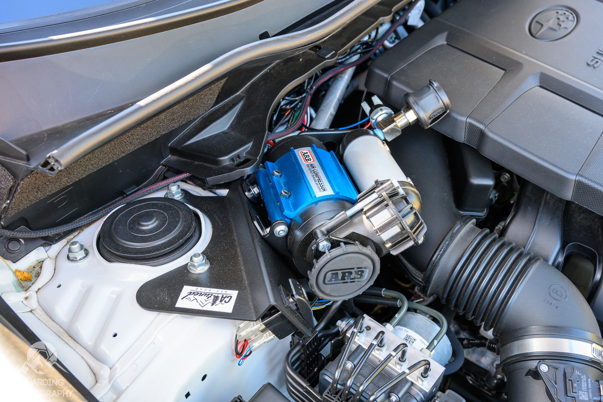 CAtuned Off-Road 2026 Subaru Forester ARB Compact Air Compressor with Mount and Air Fitting Kit