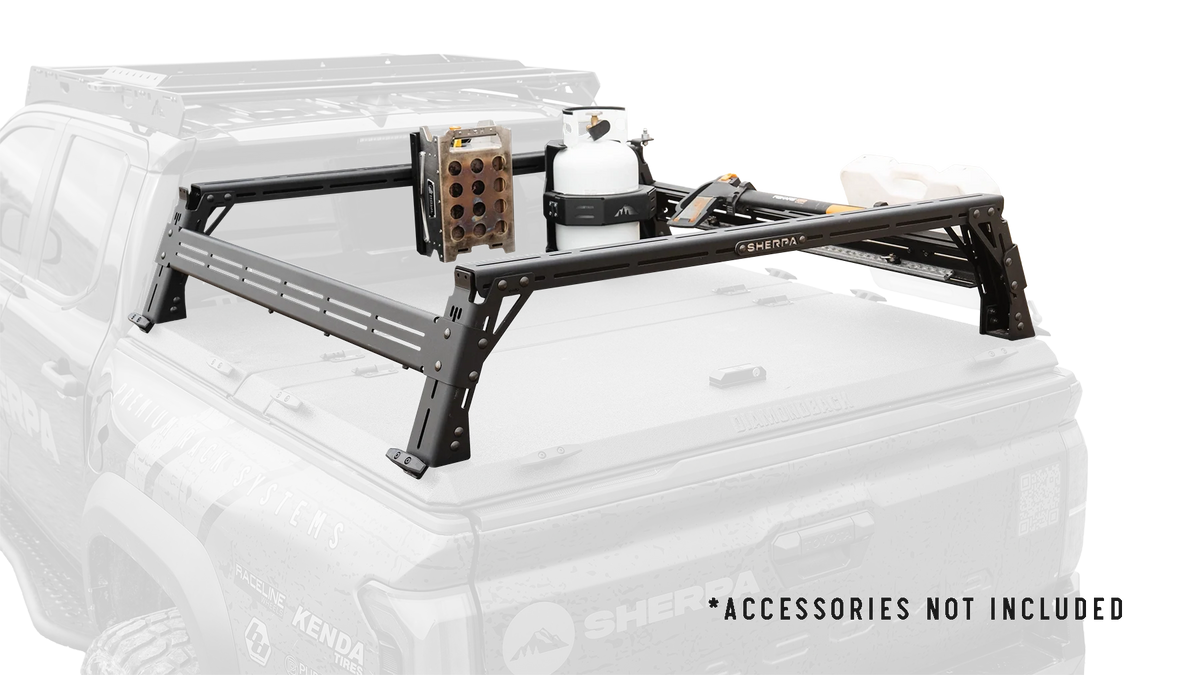 Toyota Tacoma DiamondBack PAK System Bed Rack (4th Gen)