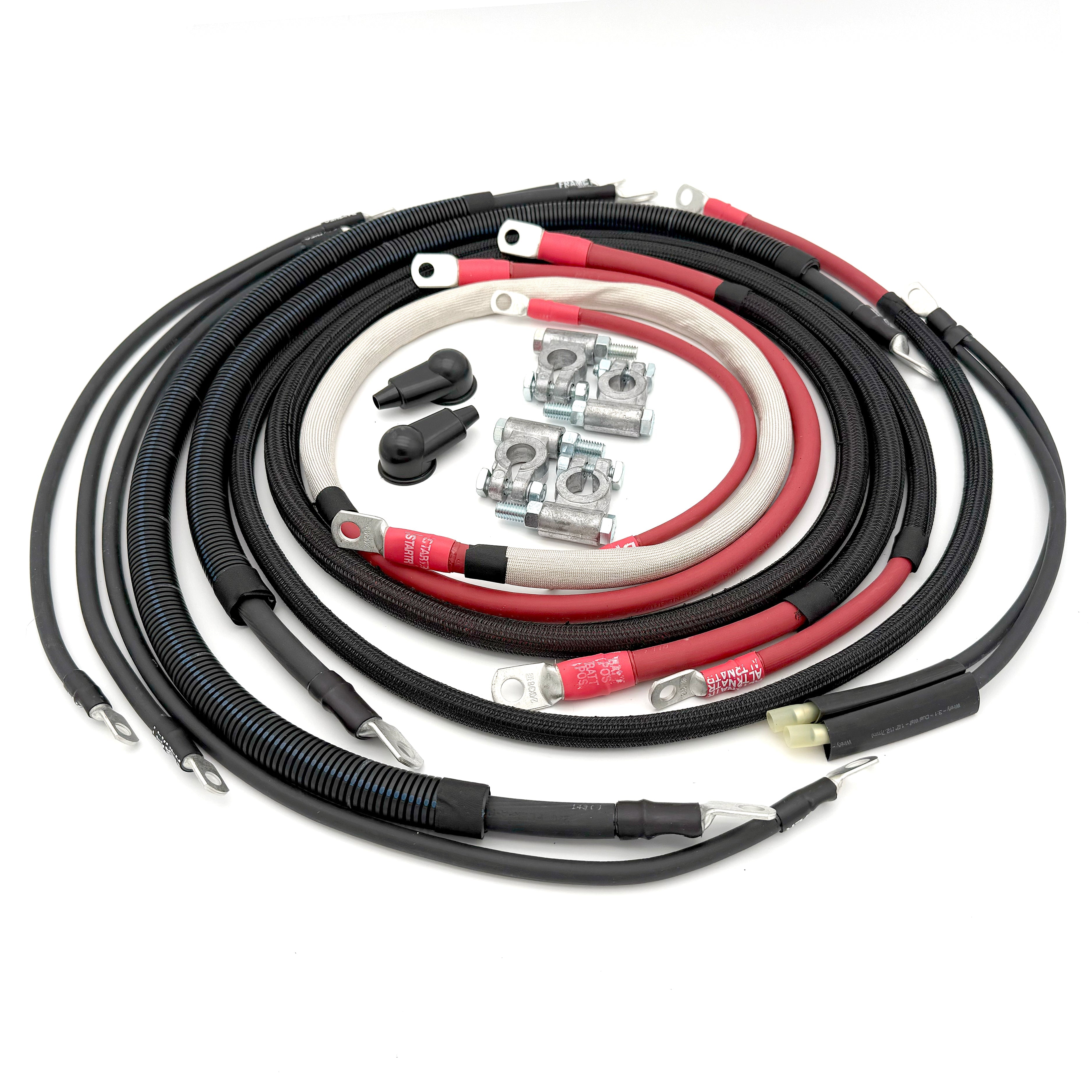 Dodge Cummins Diesel - 2nd Gen Battery Cable Kit (1994-2002)