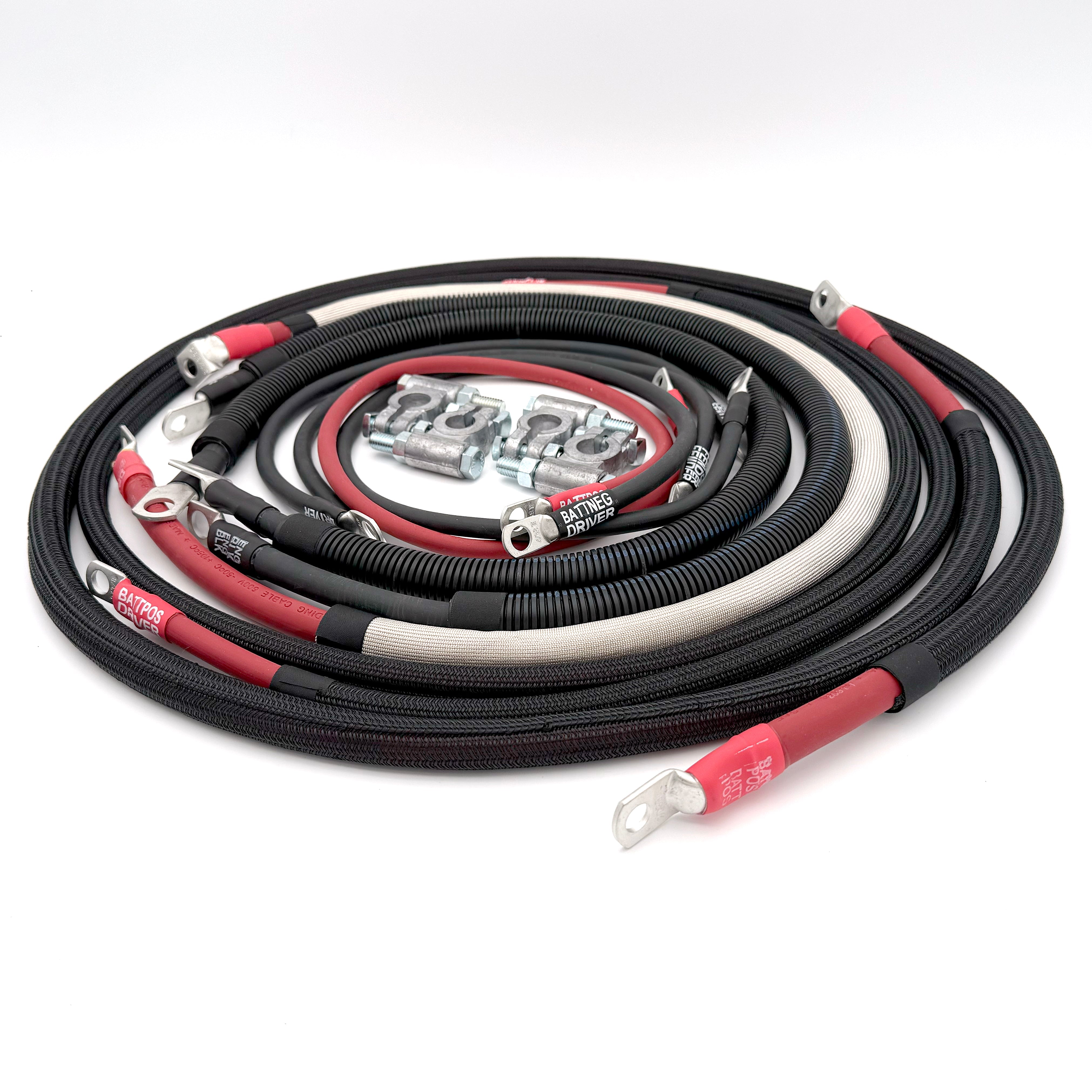 Dodge Cummins Diesel - 3rd Gen Battery Cable Kit (2002-2009)