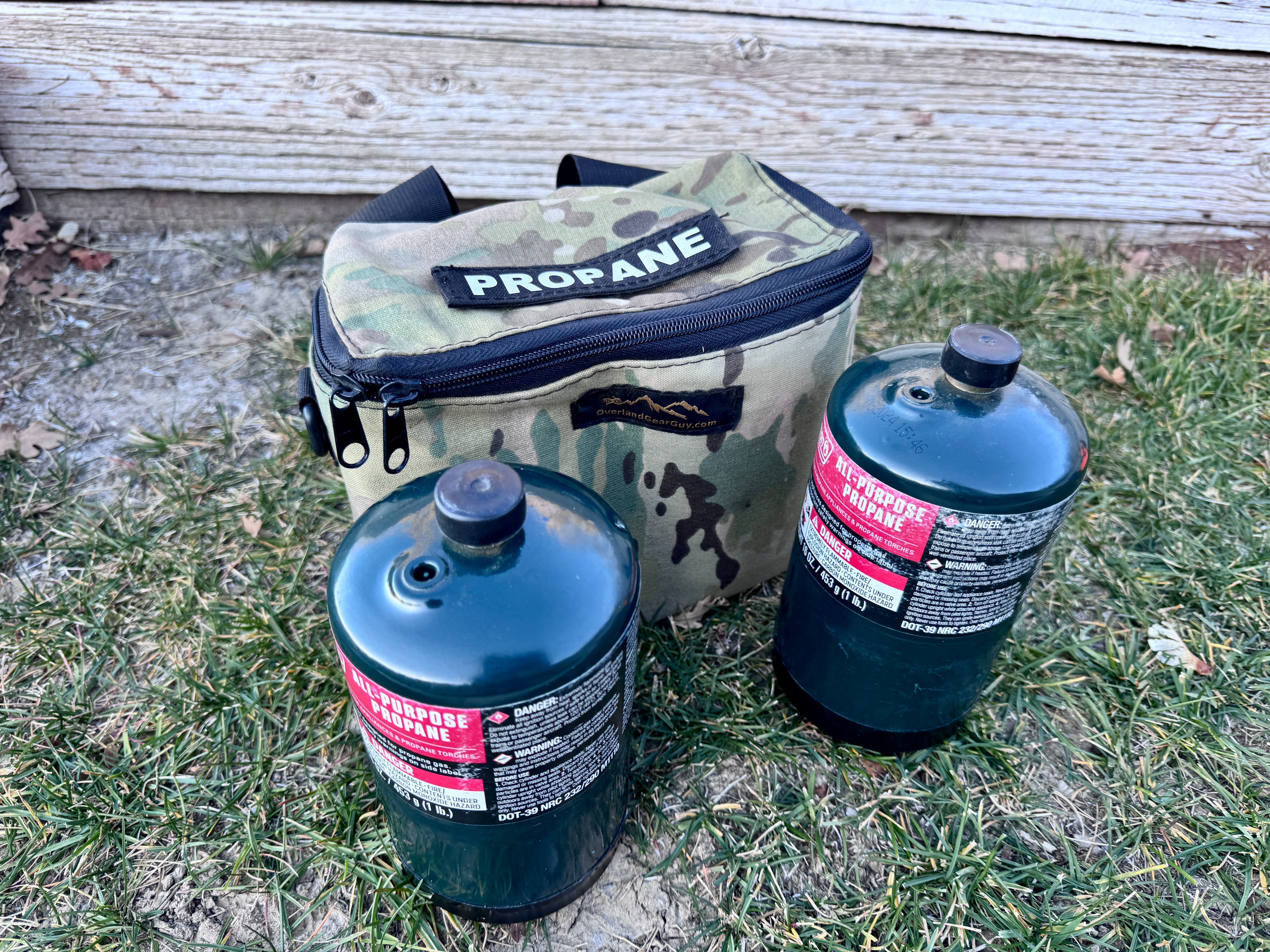 Dual Propane Bottle Pouch