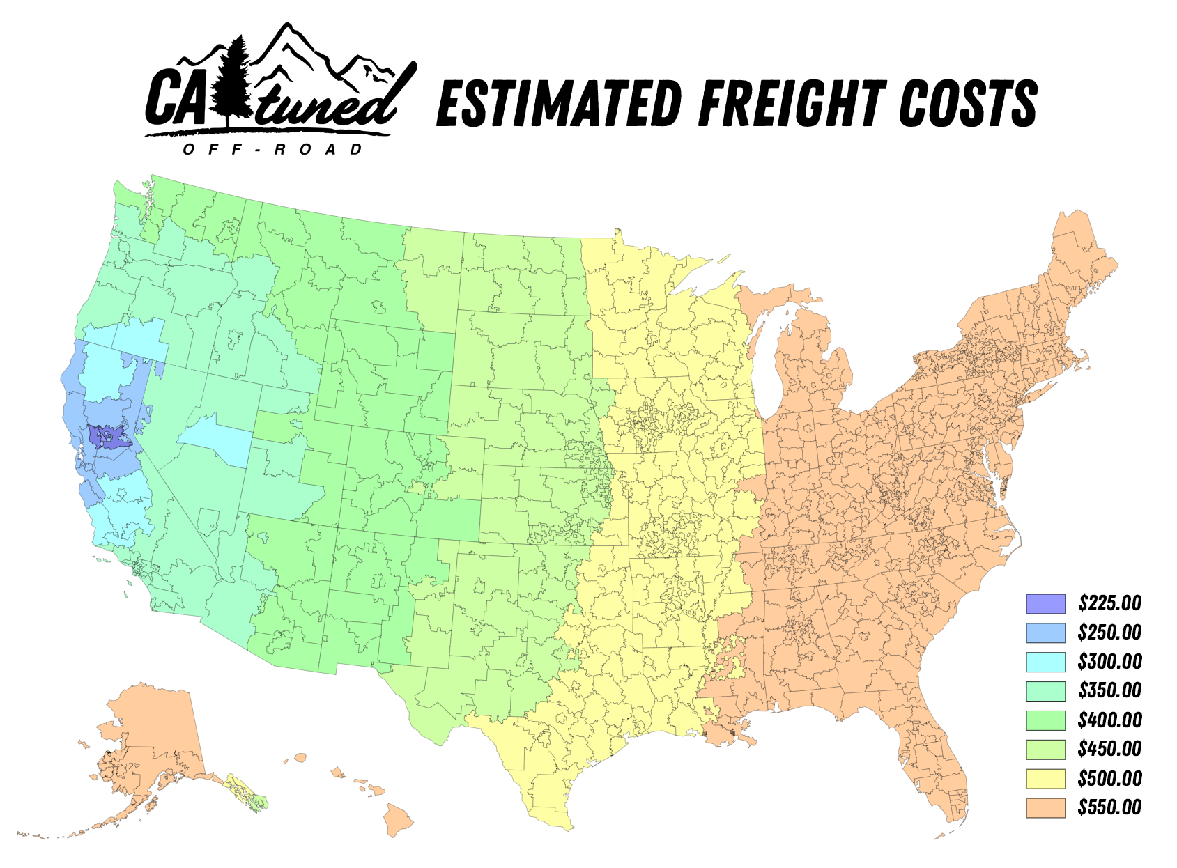 CAtuned Off-Road 2021+ Ford Transit Bumper