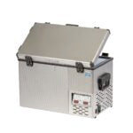 National Luna 35L Legacy fridge with lid partly open