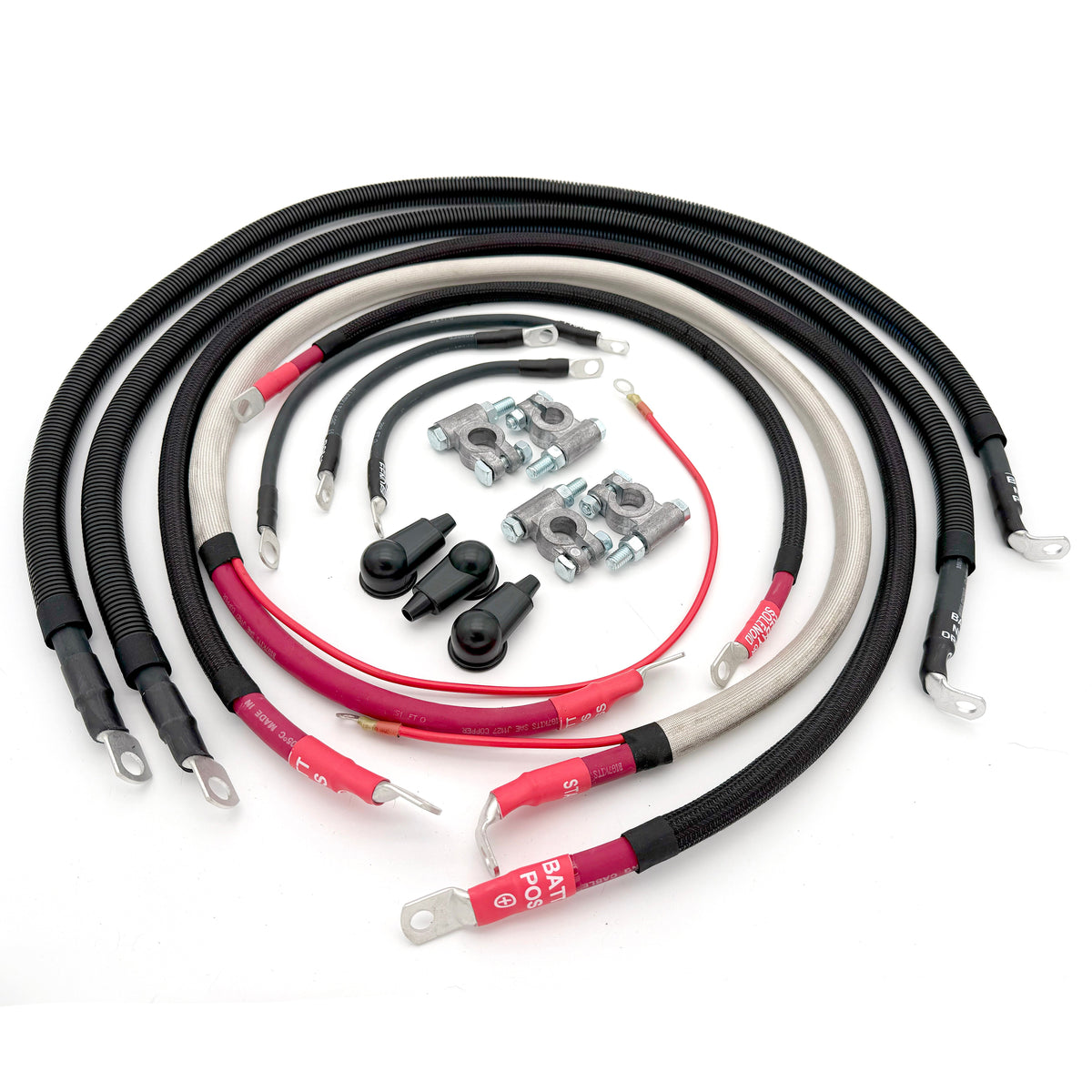 Ford Powerstroke 7.3 Diesel - F250/F350 Battery Cable Kit (1999-2003)