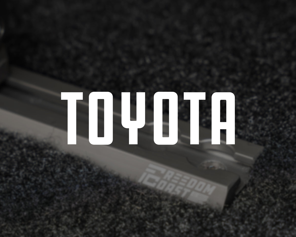 Freedom Track bed rail for Toyota Tacoma and Tundra, title card