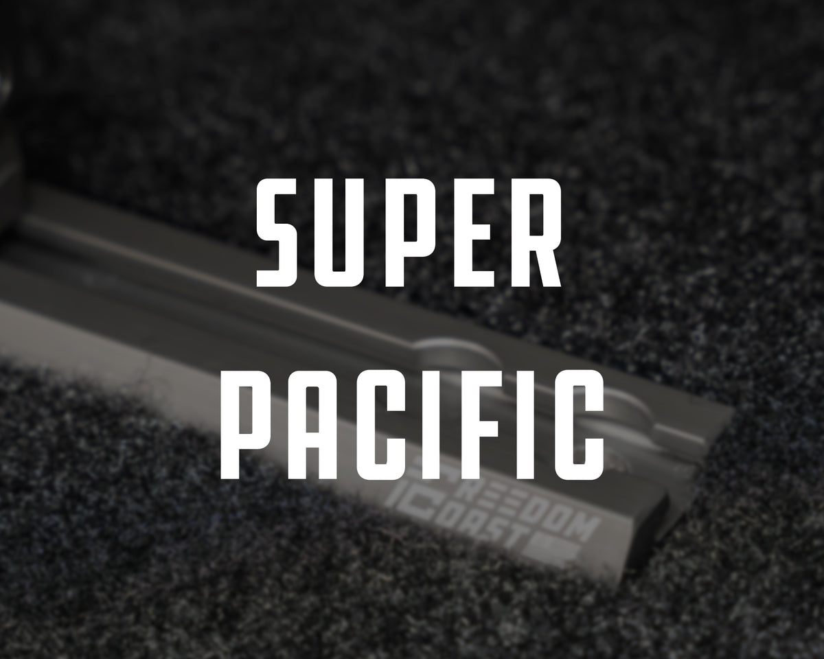 Freedom Track rail for Super Pacific campers, title card