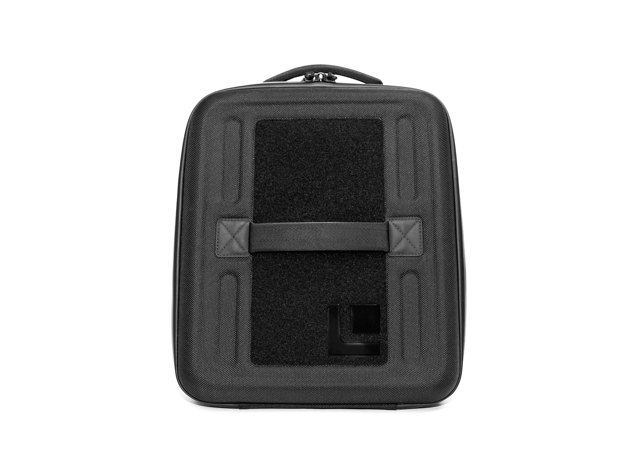 BLACK UTILITY BAG WITH VELCRO FOR PATCHES