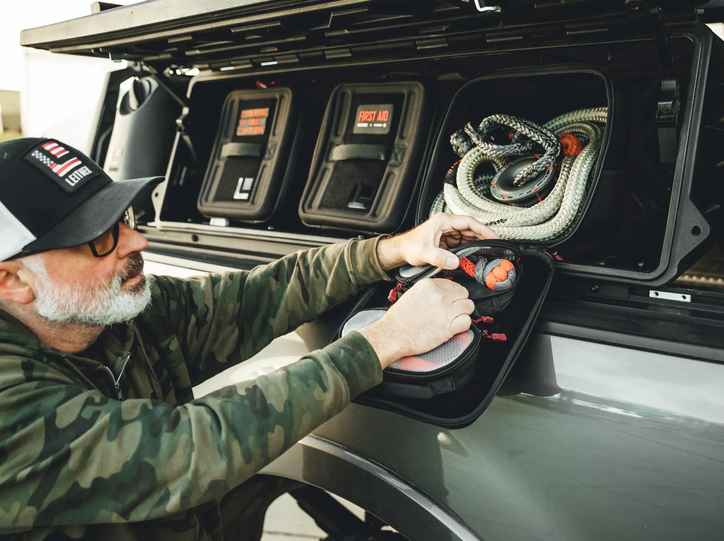 BERNHARD LEITNER (CEO) USING GEARBAGS