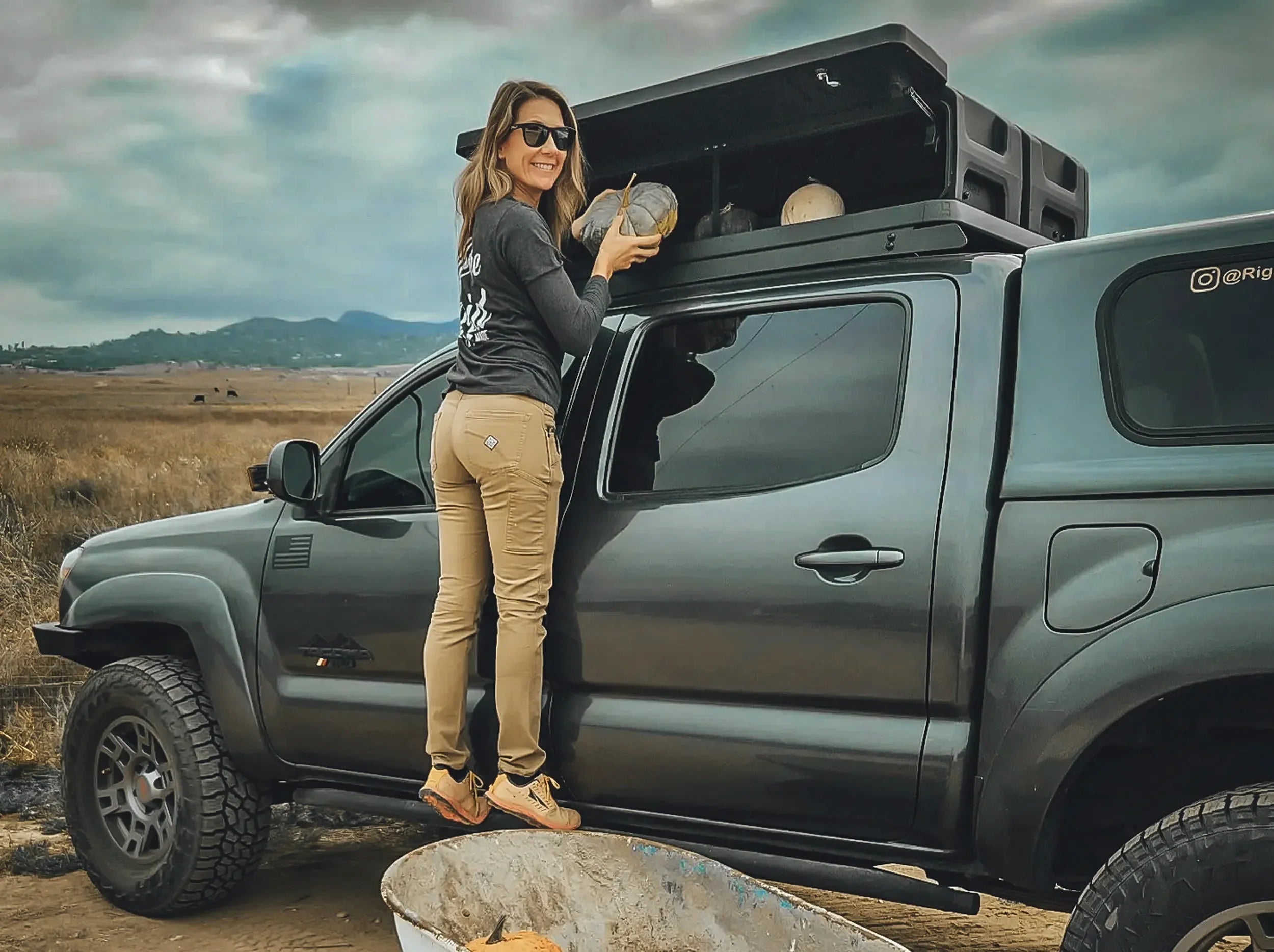 GEARPOD ROOF MOUNTED ON ACS ROOF RACK