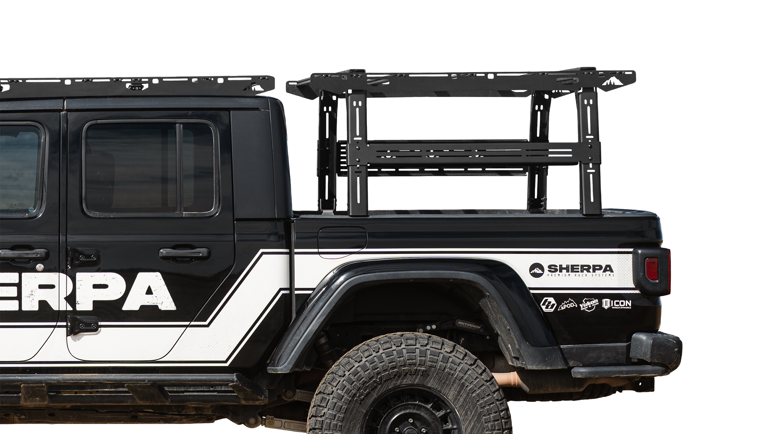 Jeep Gladiator Rack Height PAK System Bed Rack