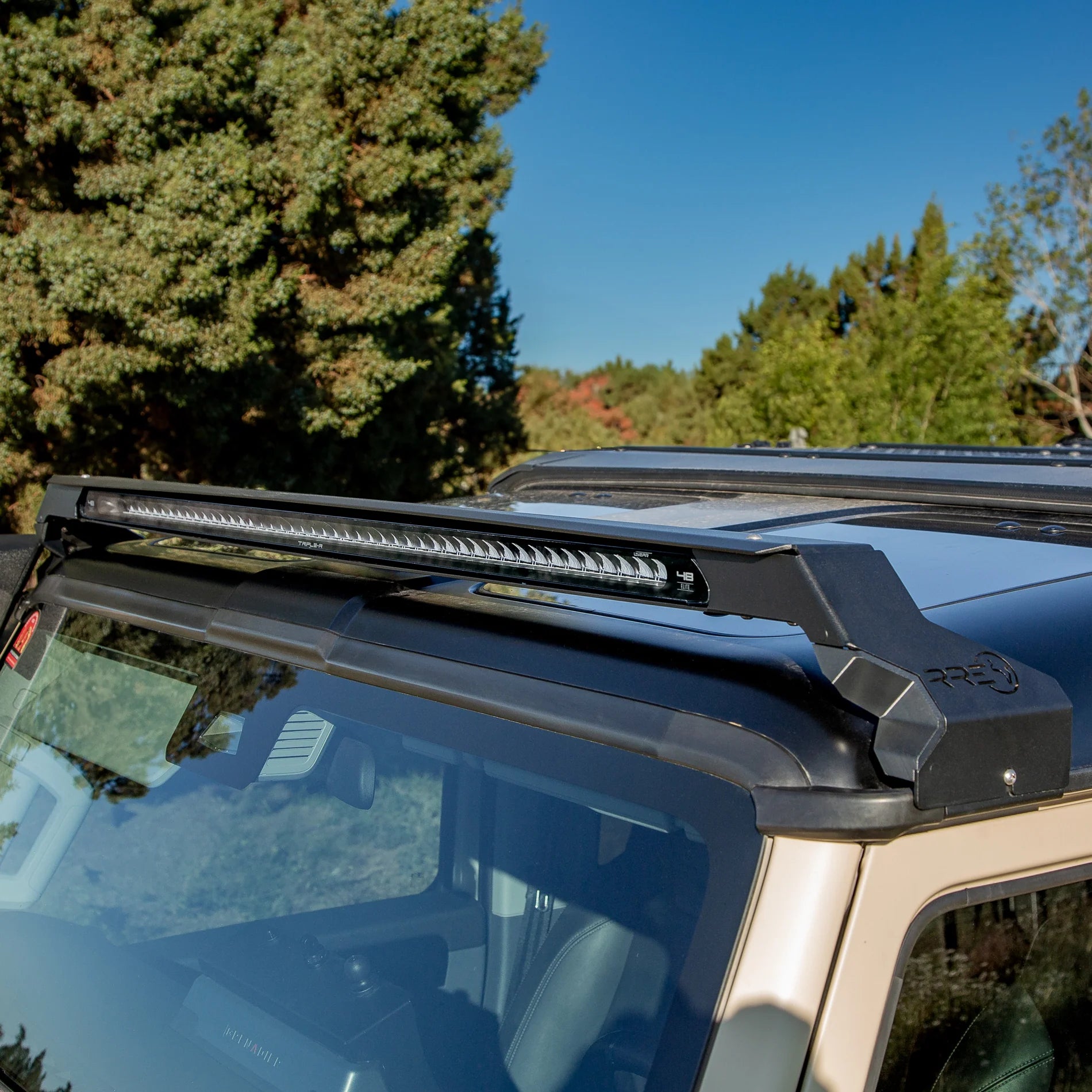 RRE Low Profile Single-Row Triple-R LED Light Bar for the Ineos Grenadier & Quartermaster