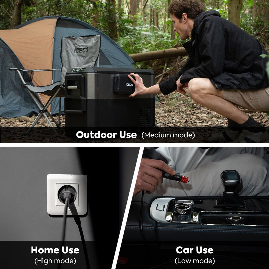 JP30 Pro Single Zone Wheeled Portable Freezer With Cover | ICECO | 30 LT JP Pro Series ICECO- Overland Kitted