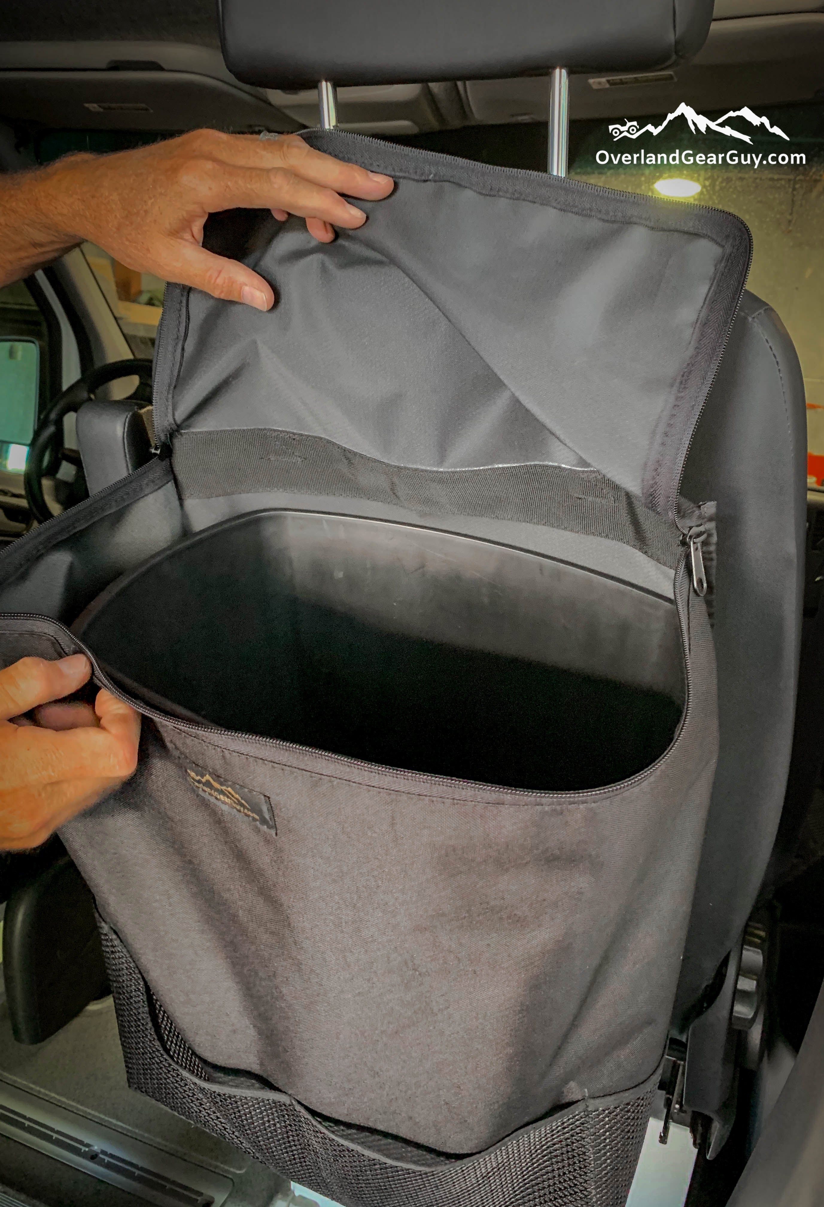Large Headrest Trash Bag - Fits 7.5 Gal Bin