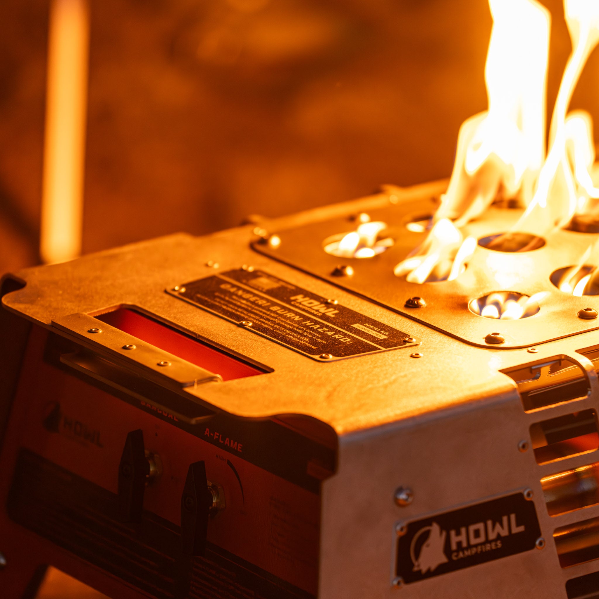 Howl R4 Propane Campfire Howl Campfires- Overland Kitted