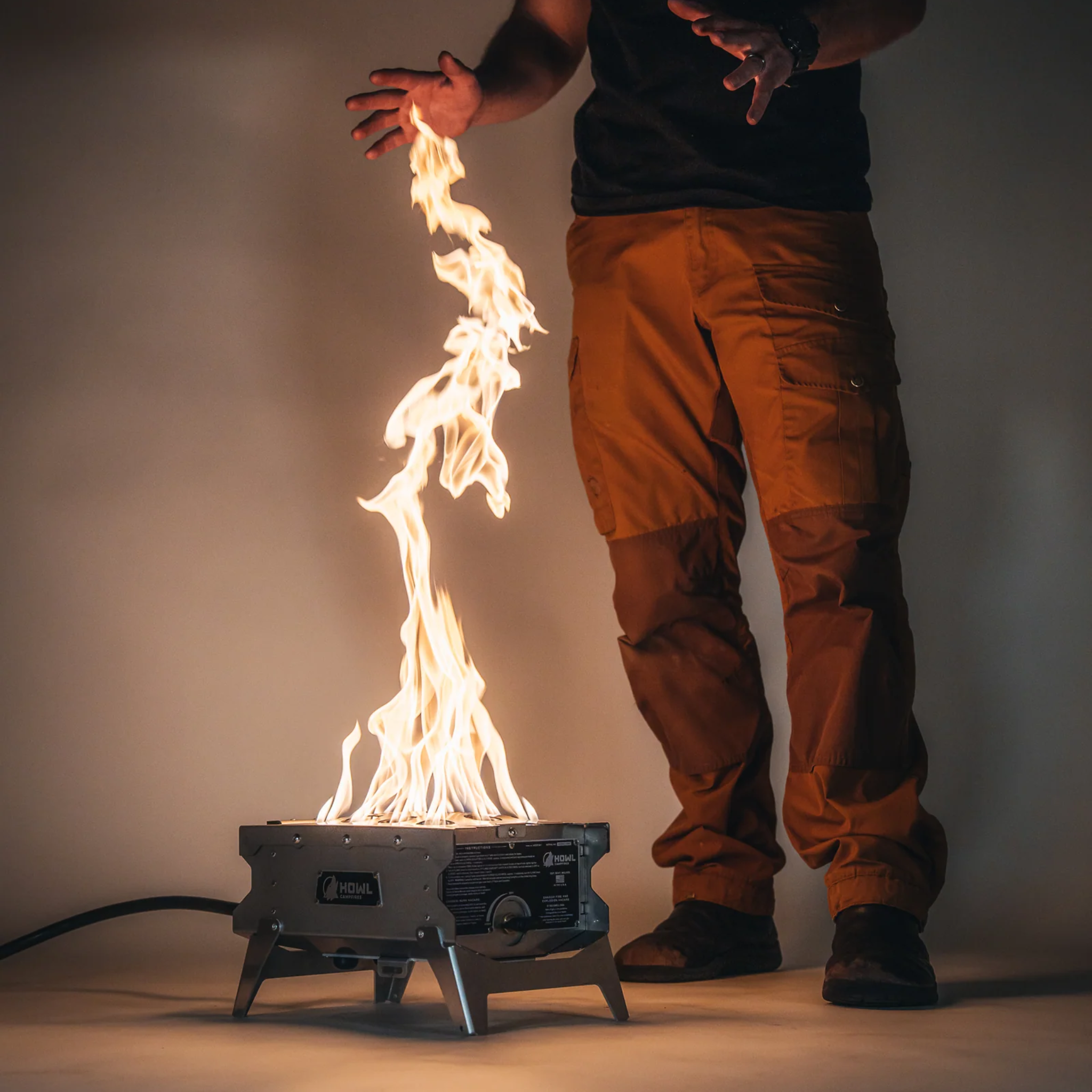 Howl R1 Propane Campfire Howl Campfires- Overland Kitted