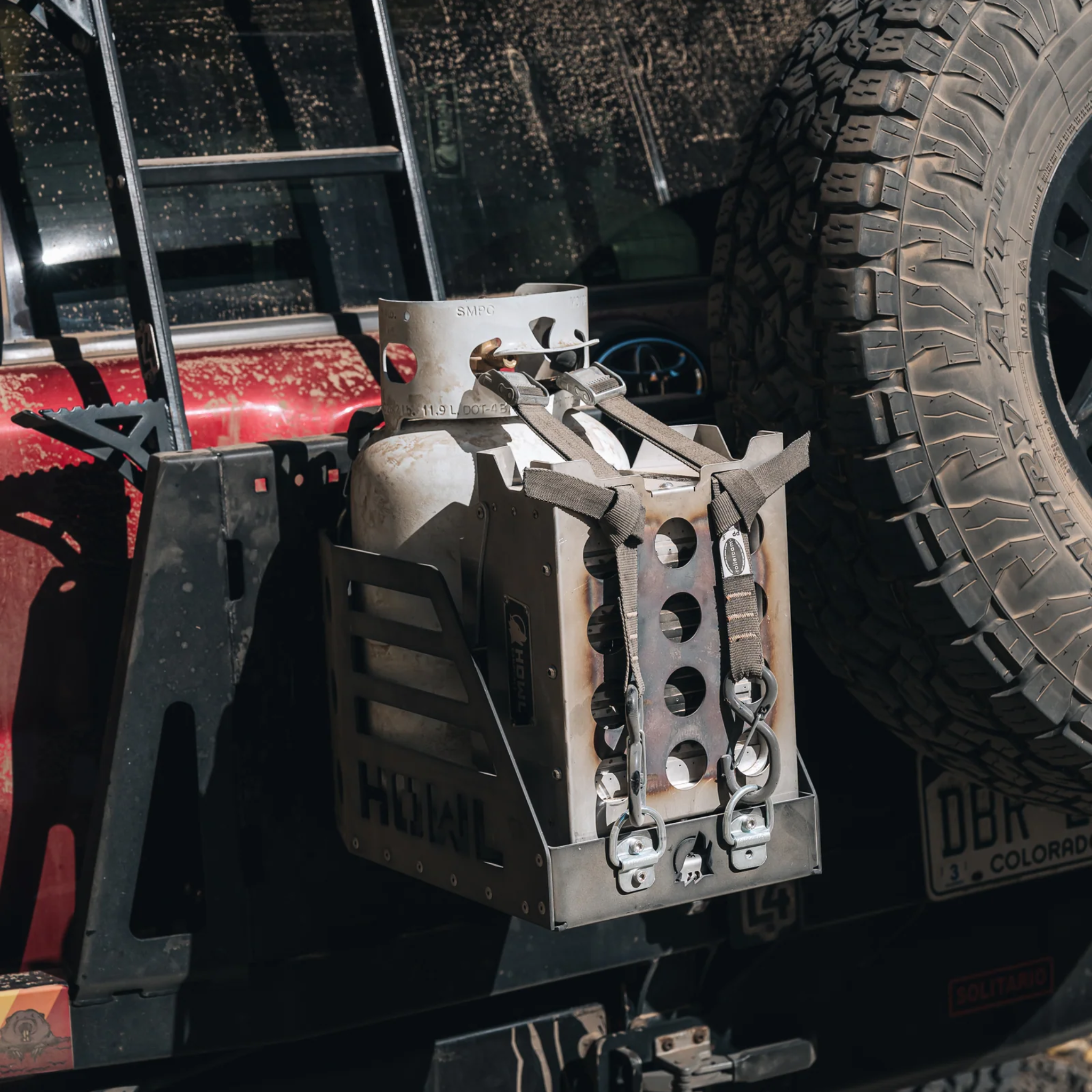 Howl R1 Propane Campfire Howl Campfires- Overland Kitted