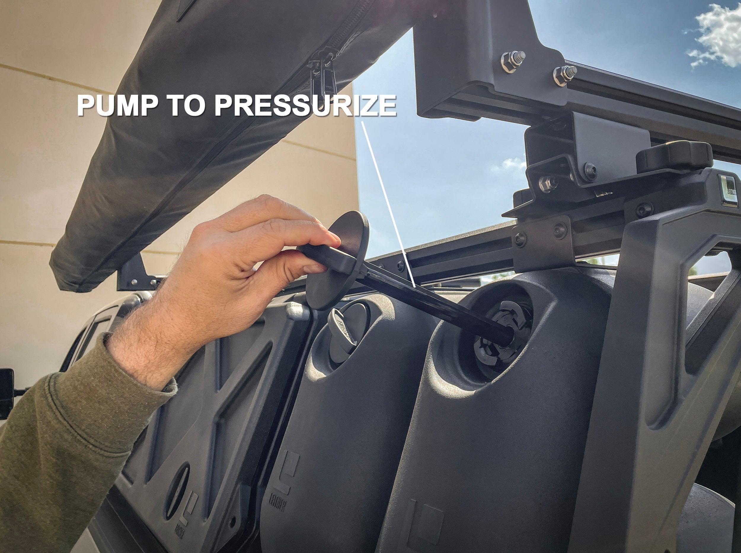 HydroPOD pump step