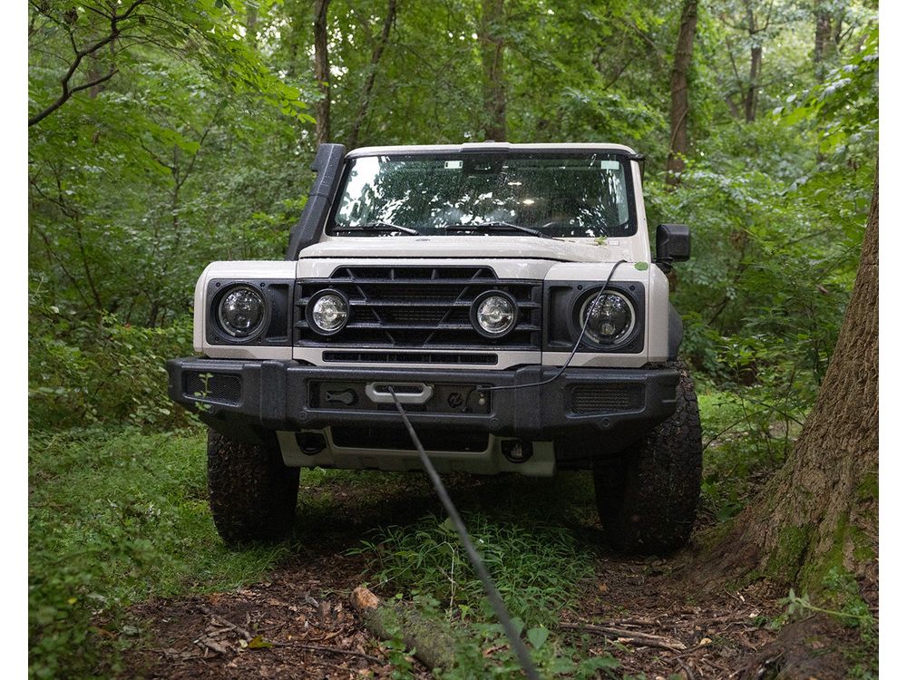 GP Factor Ineos Grenadier & Quartermaster V2 Hidden 12.5K Winch Kit - Synthetic Line