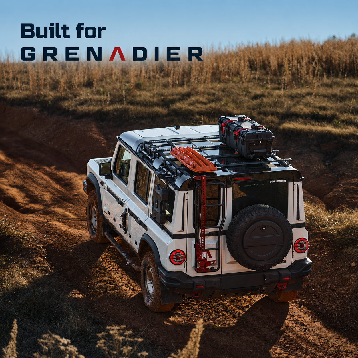 DualTrack Roof Rail System for INEOS Grenadier