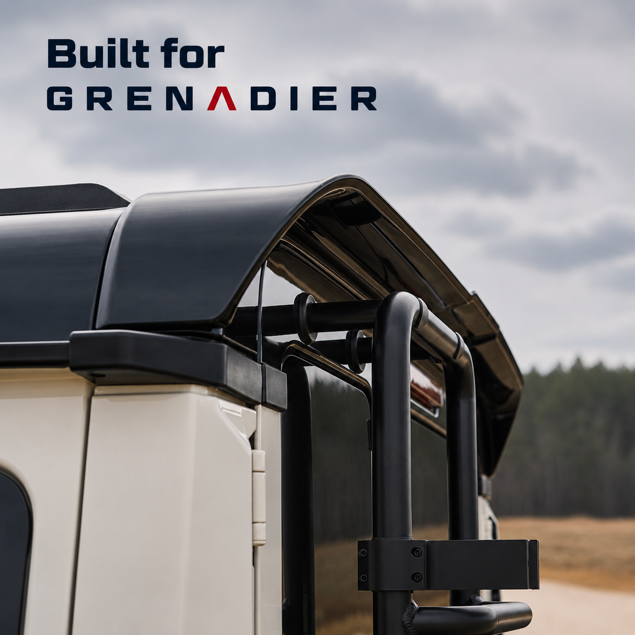 INEOS Grenadier: Rear Spoiler | Gloss Black or Scottish White