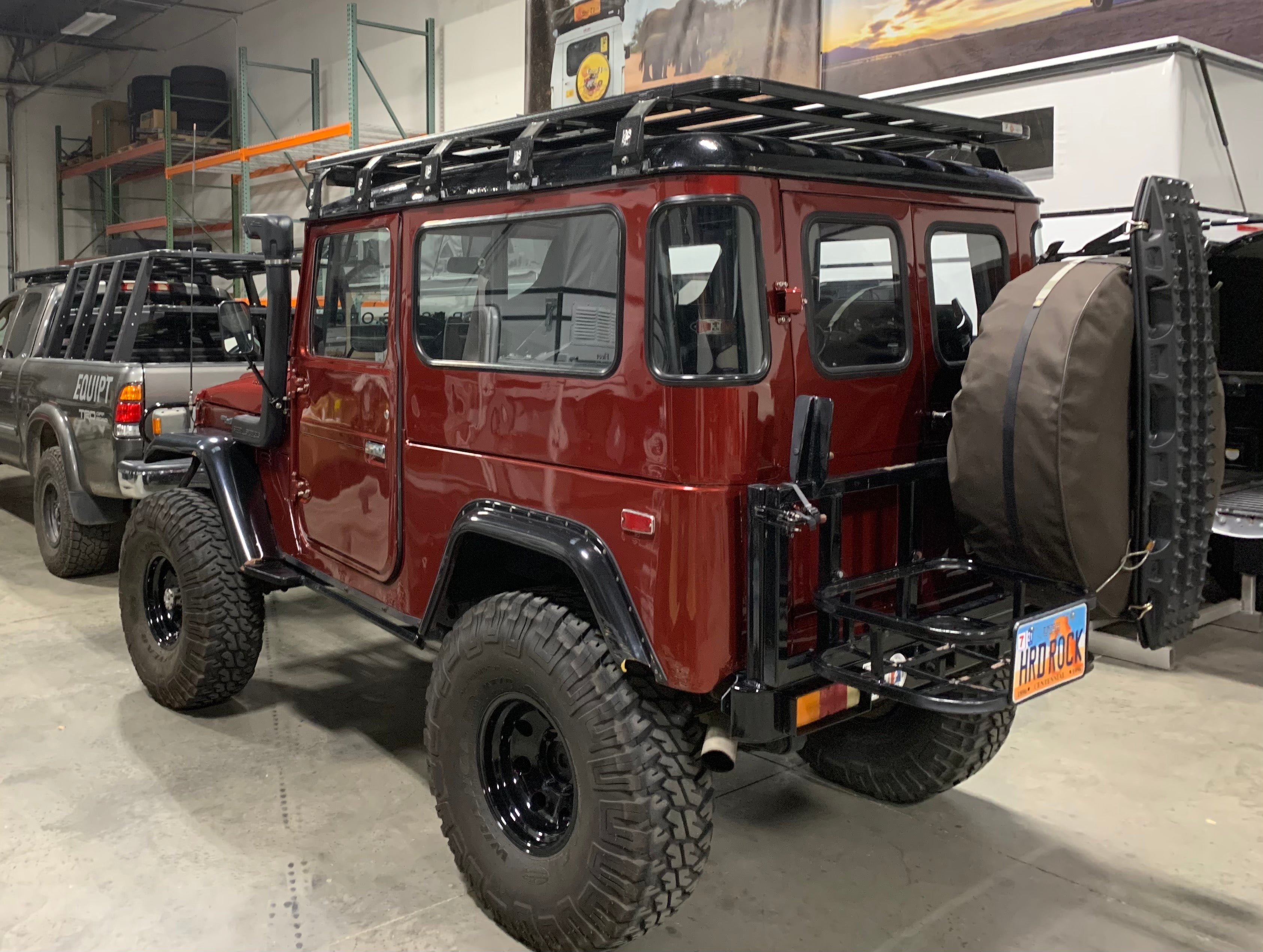 Toyota Land Cruiser 40 Series K9 Roof Rack Kit Roof Rack Eezi-Awn- Overland Kitted