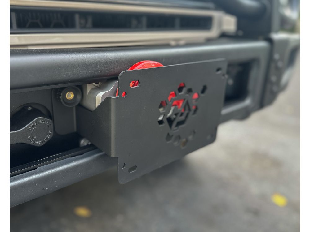 GP Ineos Grenadier Winch Front License Plate Mount