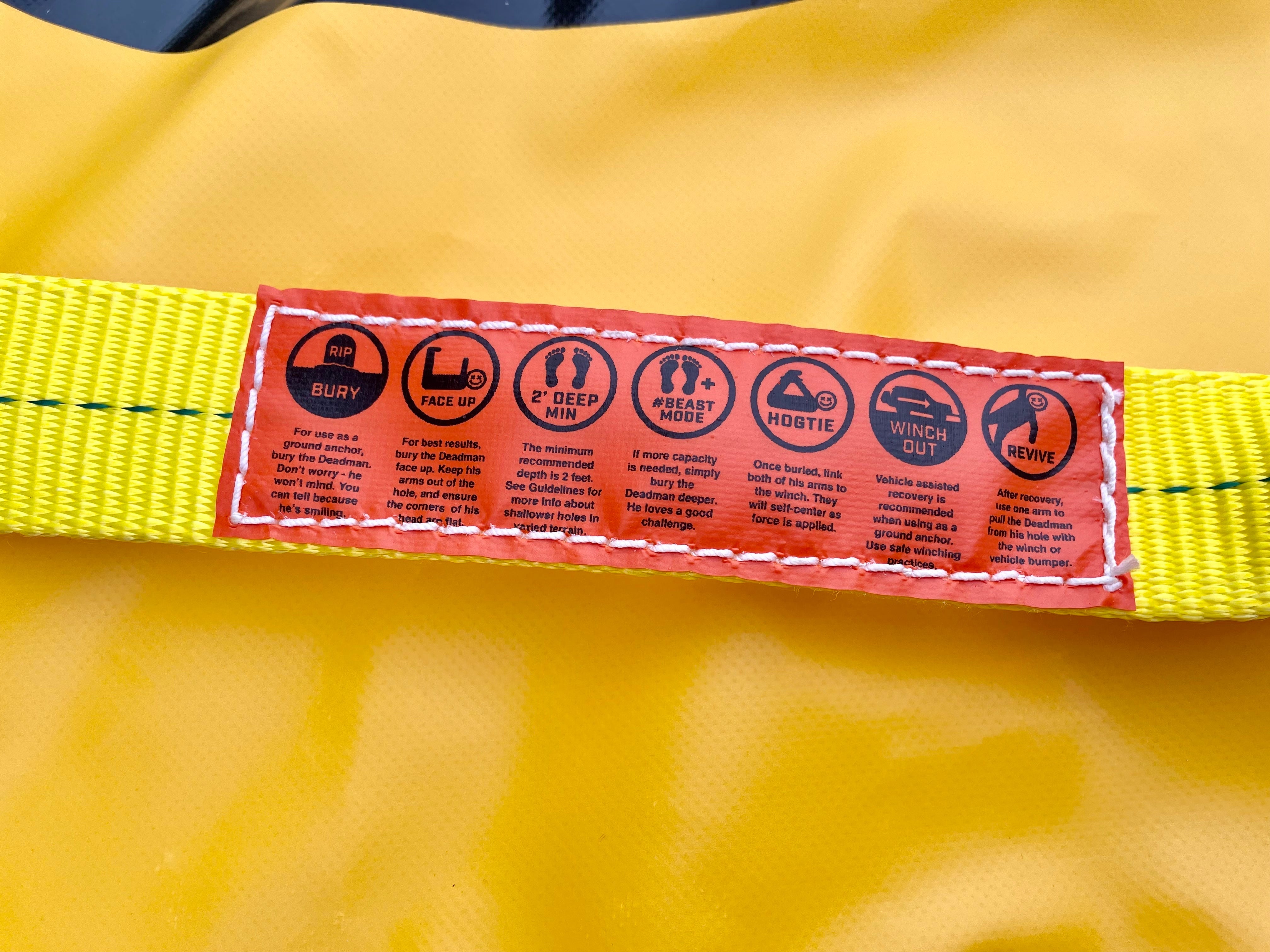 The Deadman V2 Recovery Gear, Camping Gear Deadman Off-Road- Overland Kitted