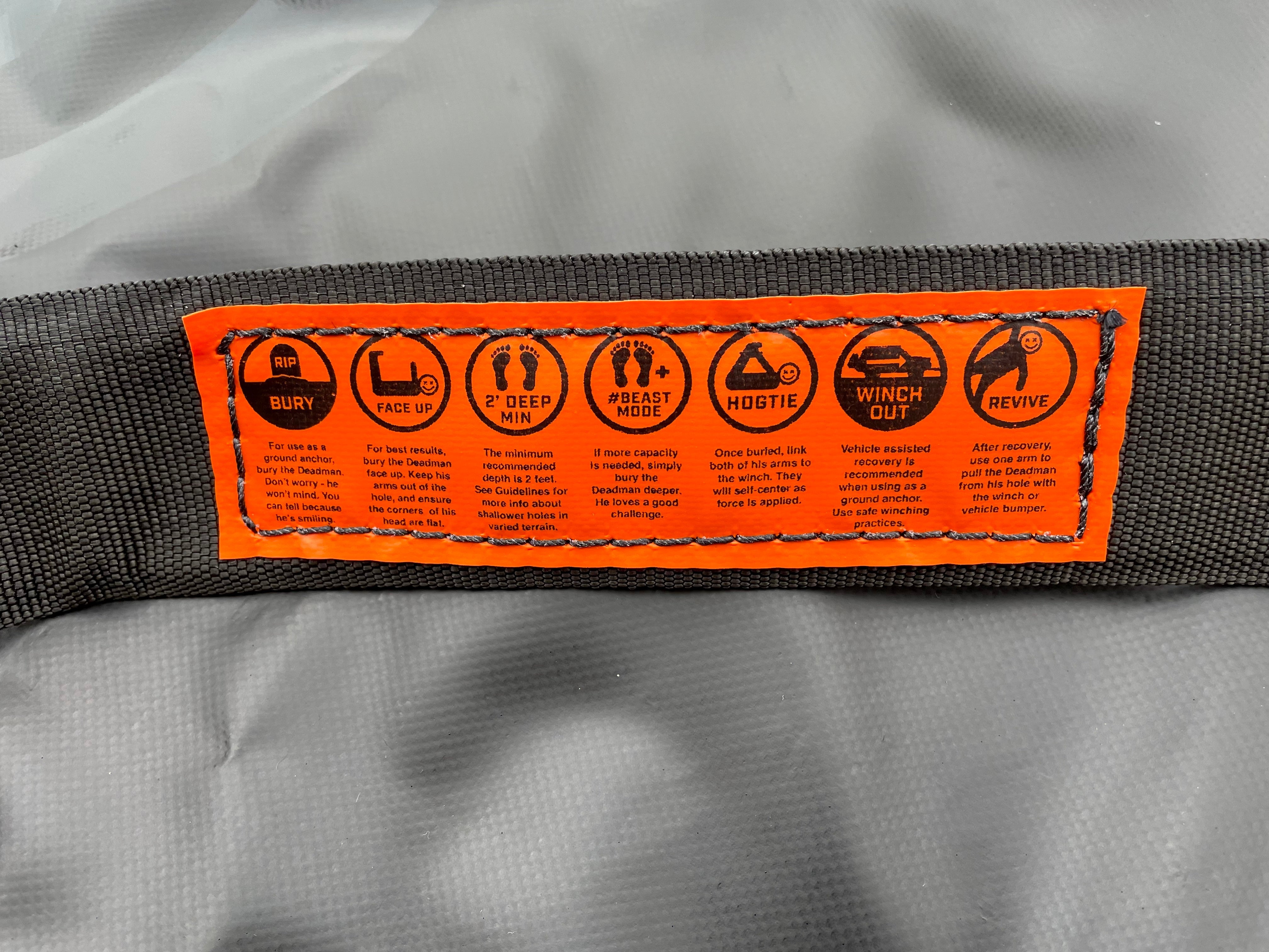 The Complete RUGGEDIZED Deadman Kit V2 Recovery Gear Deadman Off-Road- Overland Kitted