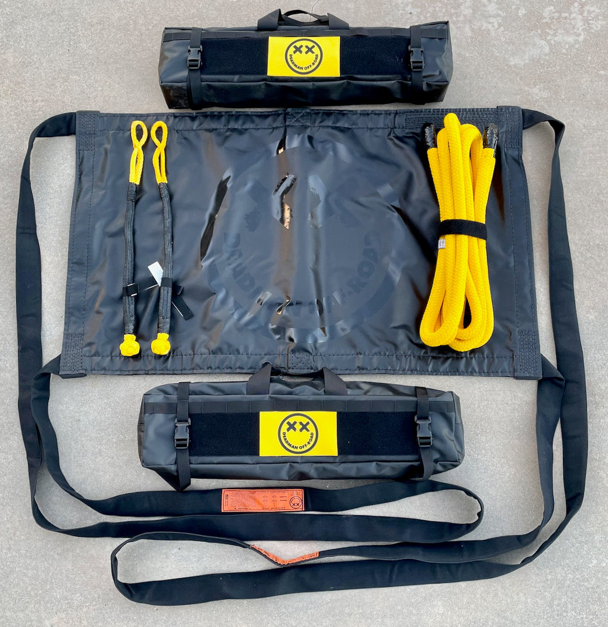 The Ultimate Starter Kit Ruggedized Ultimate Starter Kit - 7/8" x 20' - $683.96 Recovery Gear, Camping Gear Deadman Off-Road- Overland Kitted