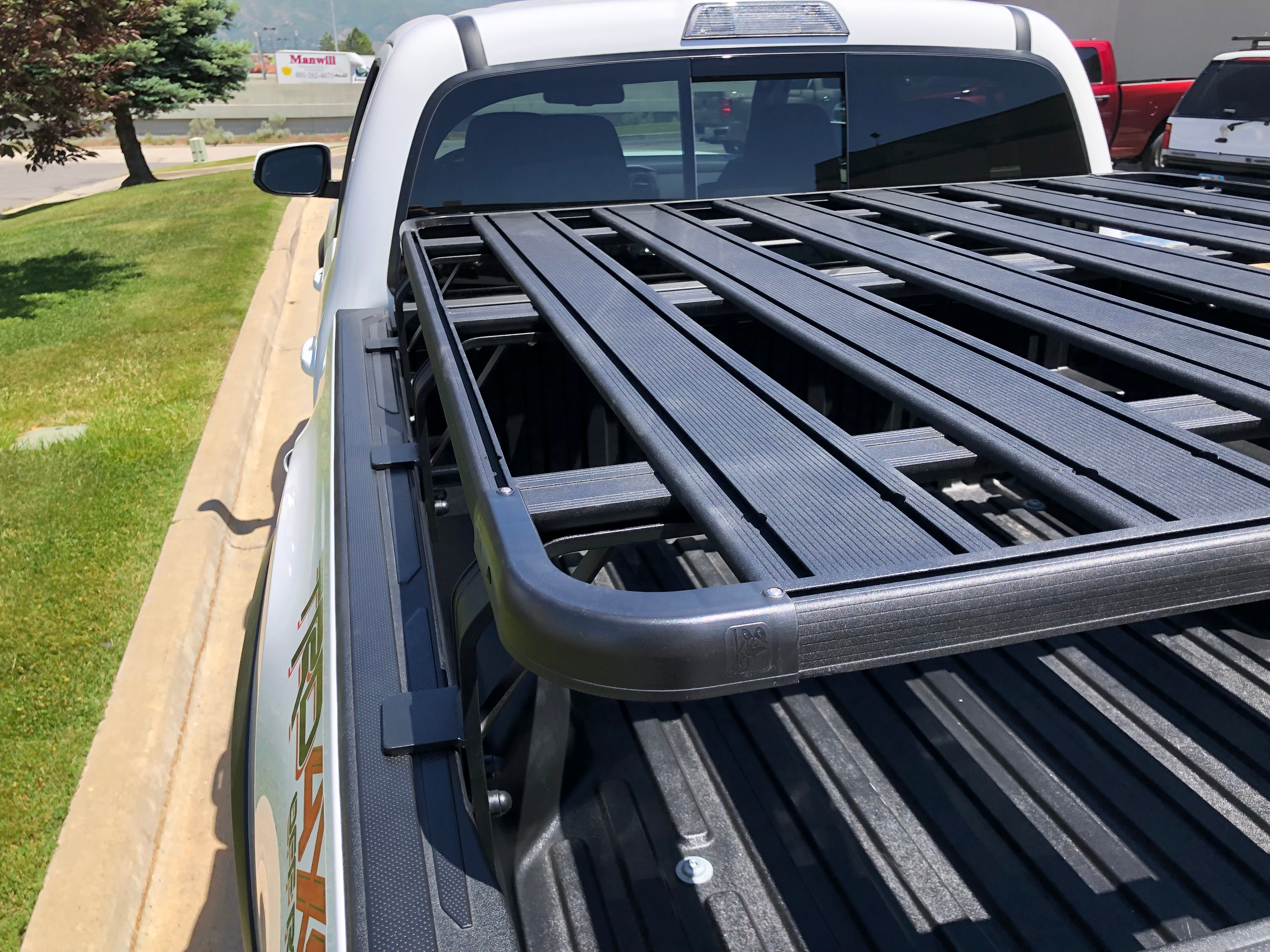 Toyota Tacoma K9 Bed Rail Rack Kit Roof Rack Eezi-Awn- Overland Kitted