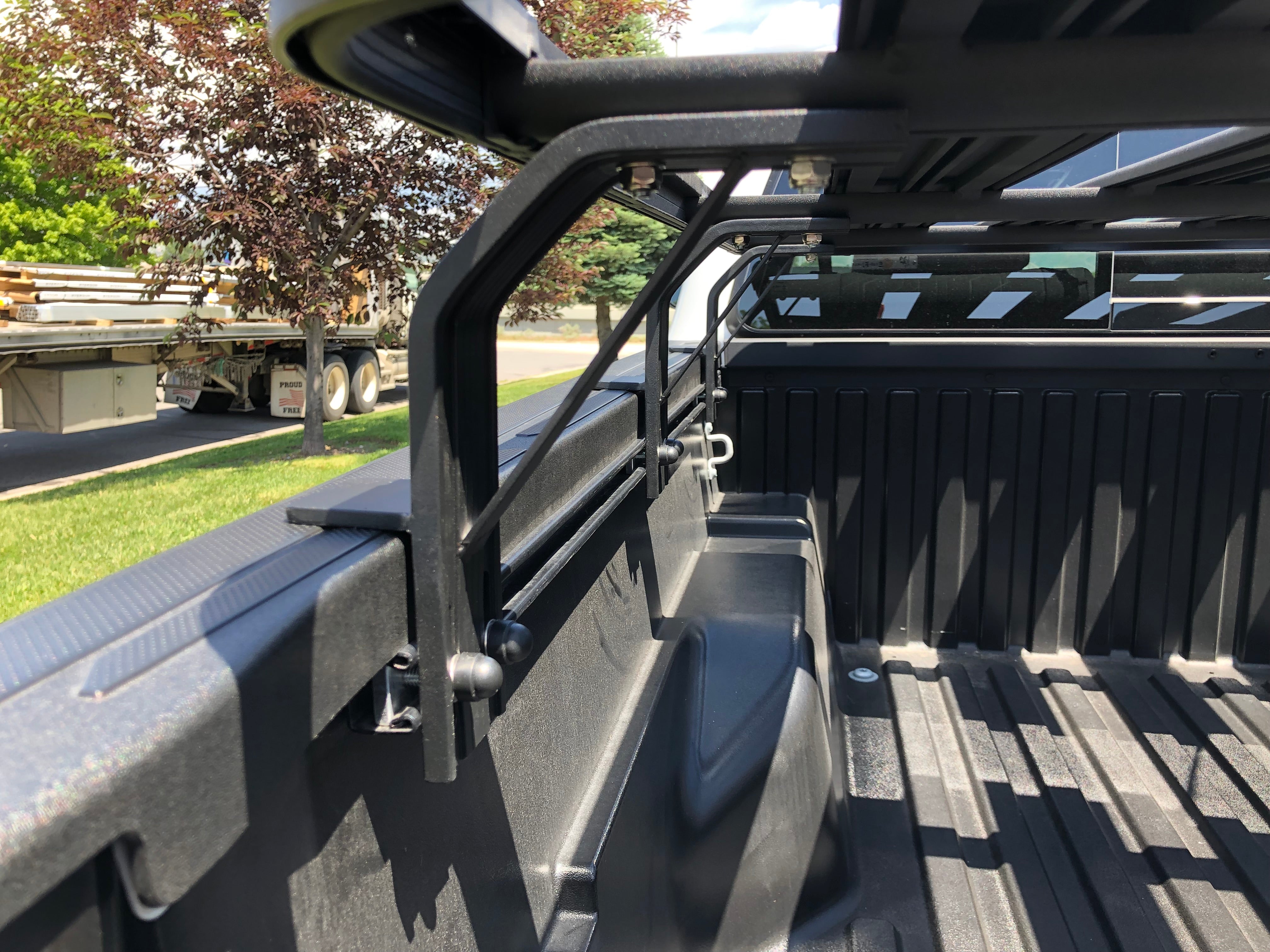Toyota Tacoma K9 Bed Rail Rack Kit Roof Rack Eezi-Awn- Overland Kitted