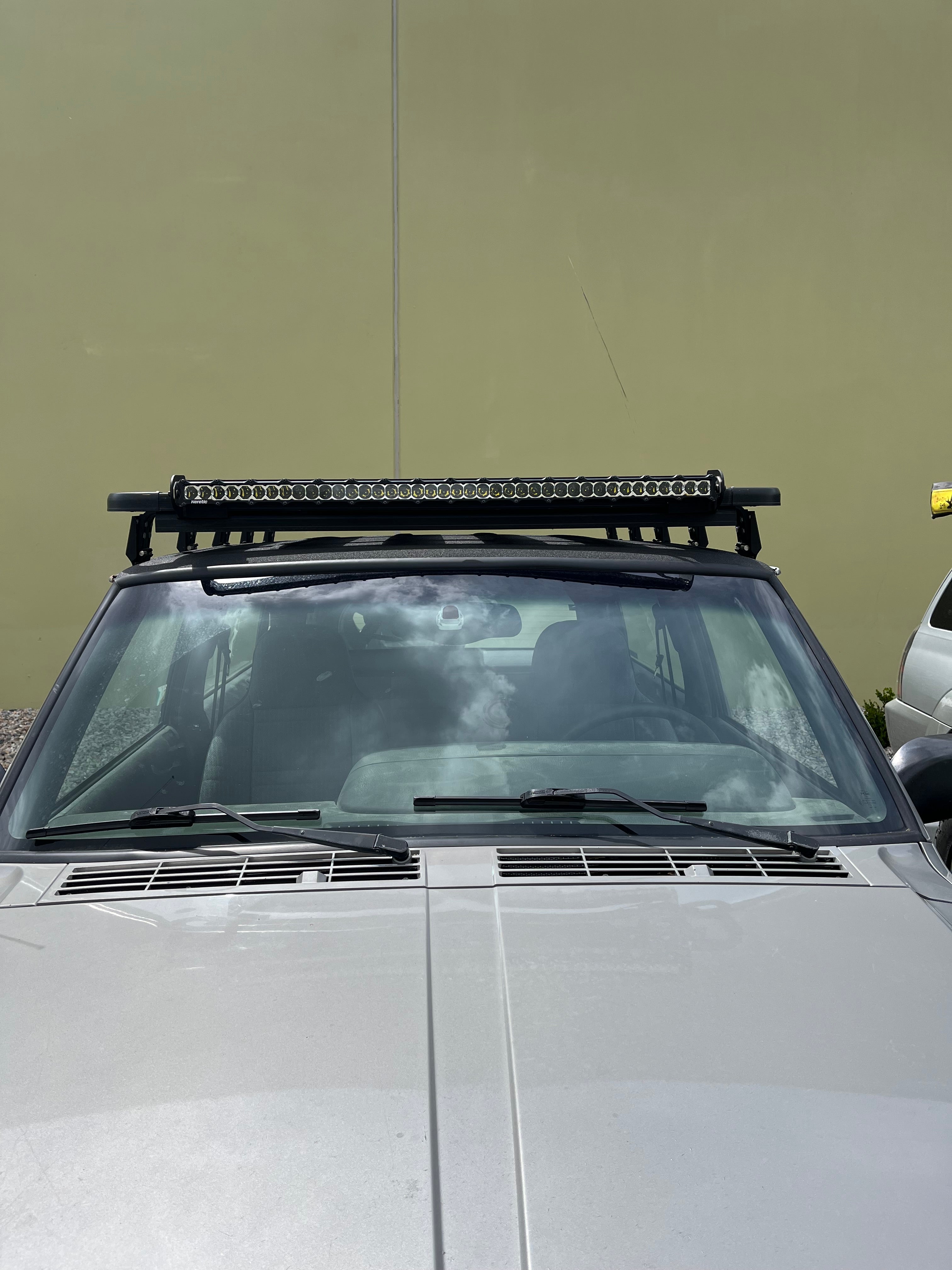 K9 Front Mount LED Light Bar Roof Rack Accessories Eezi-Awn- Overland Kitted