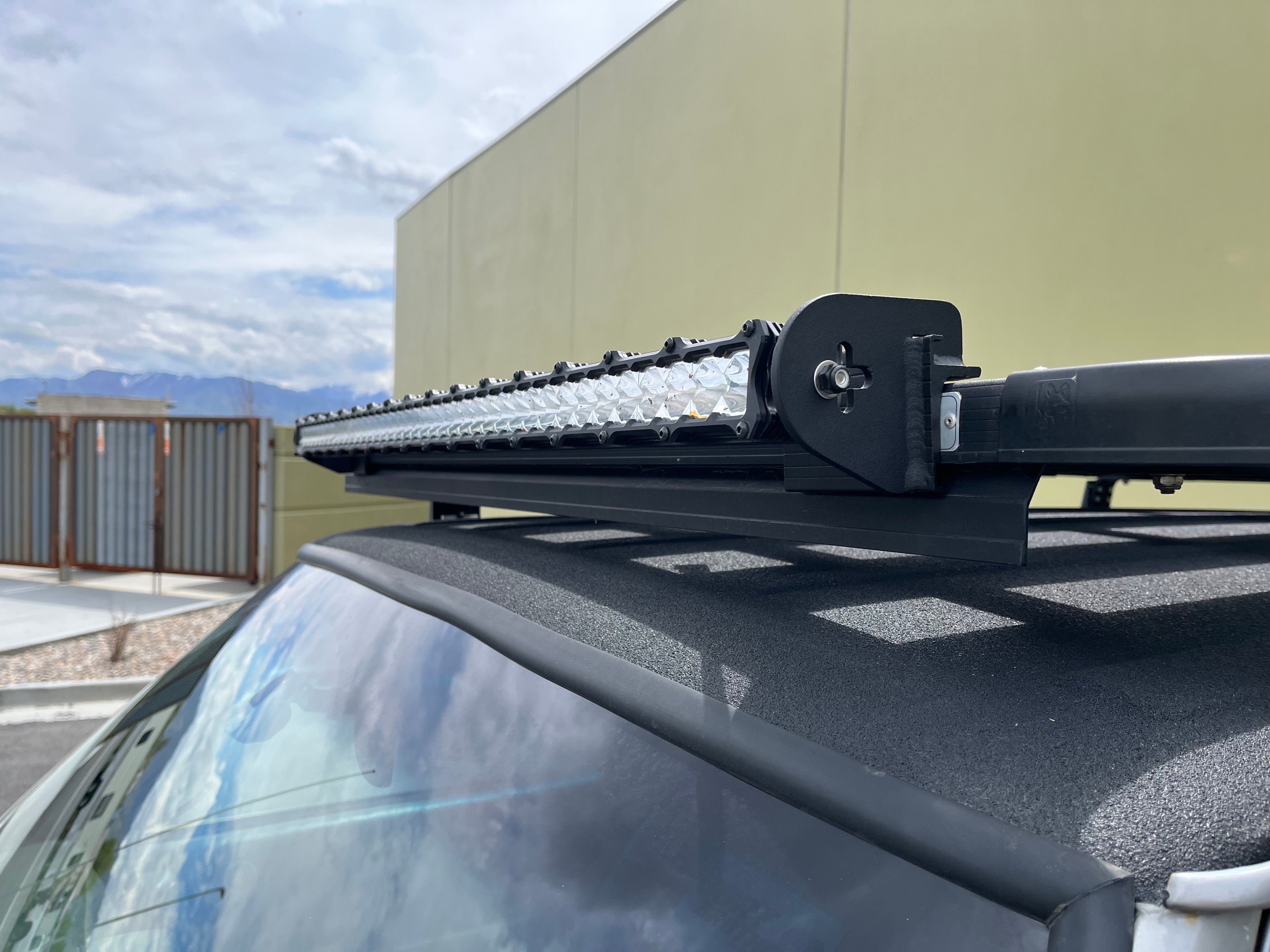 K9 Front Mount LED Light Bar Roof Rack Accessories Eezi-Awn- Overland Kitted