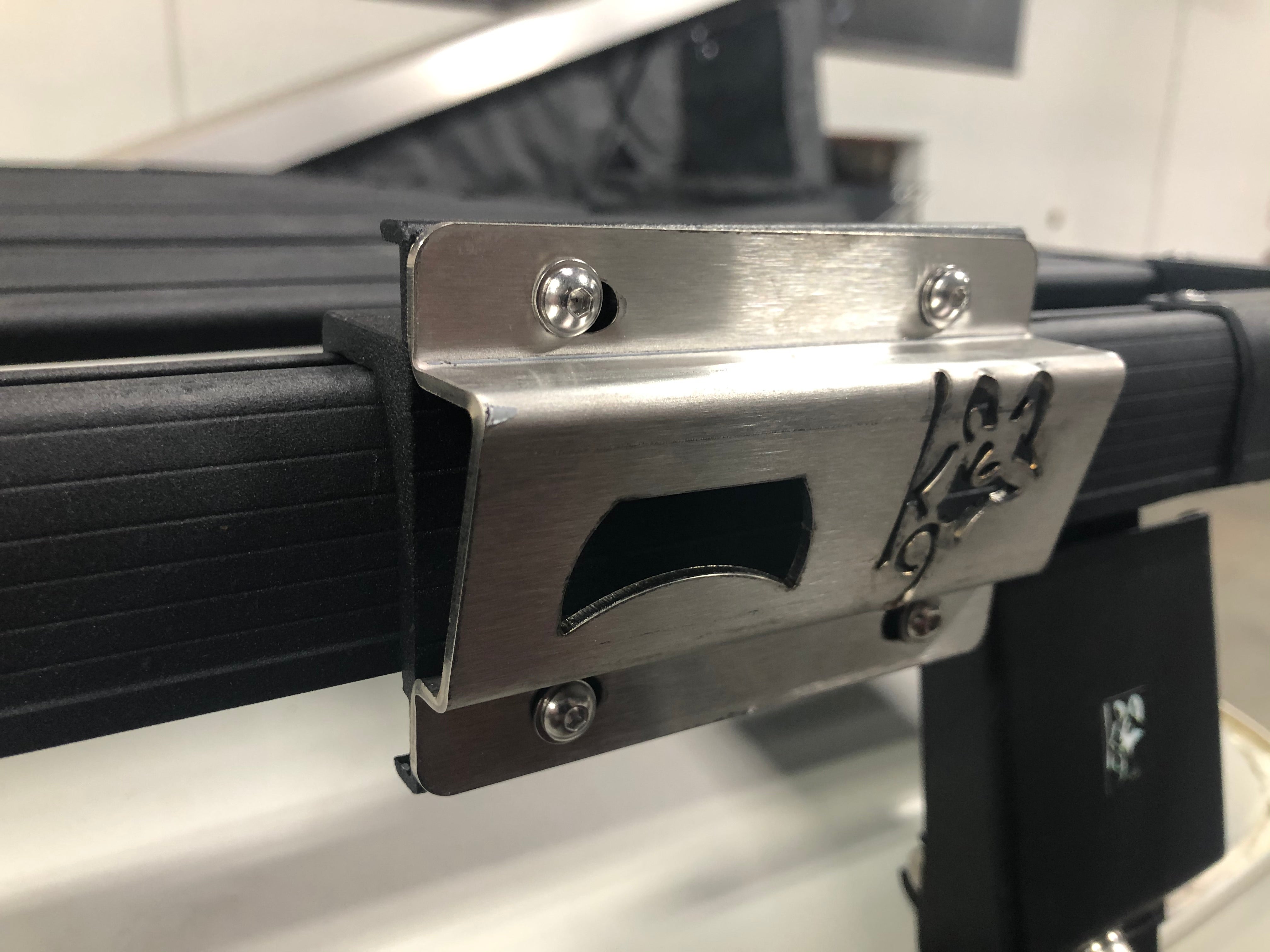 K9 Rack Mount Bottle Opener Roof Rack Accessories Eezi-Awn- Overland Kitted