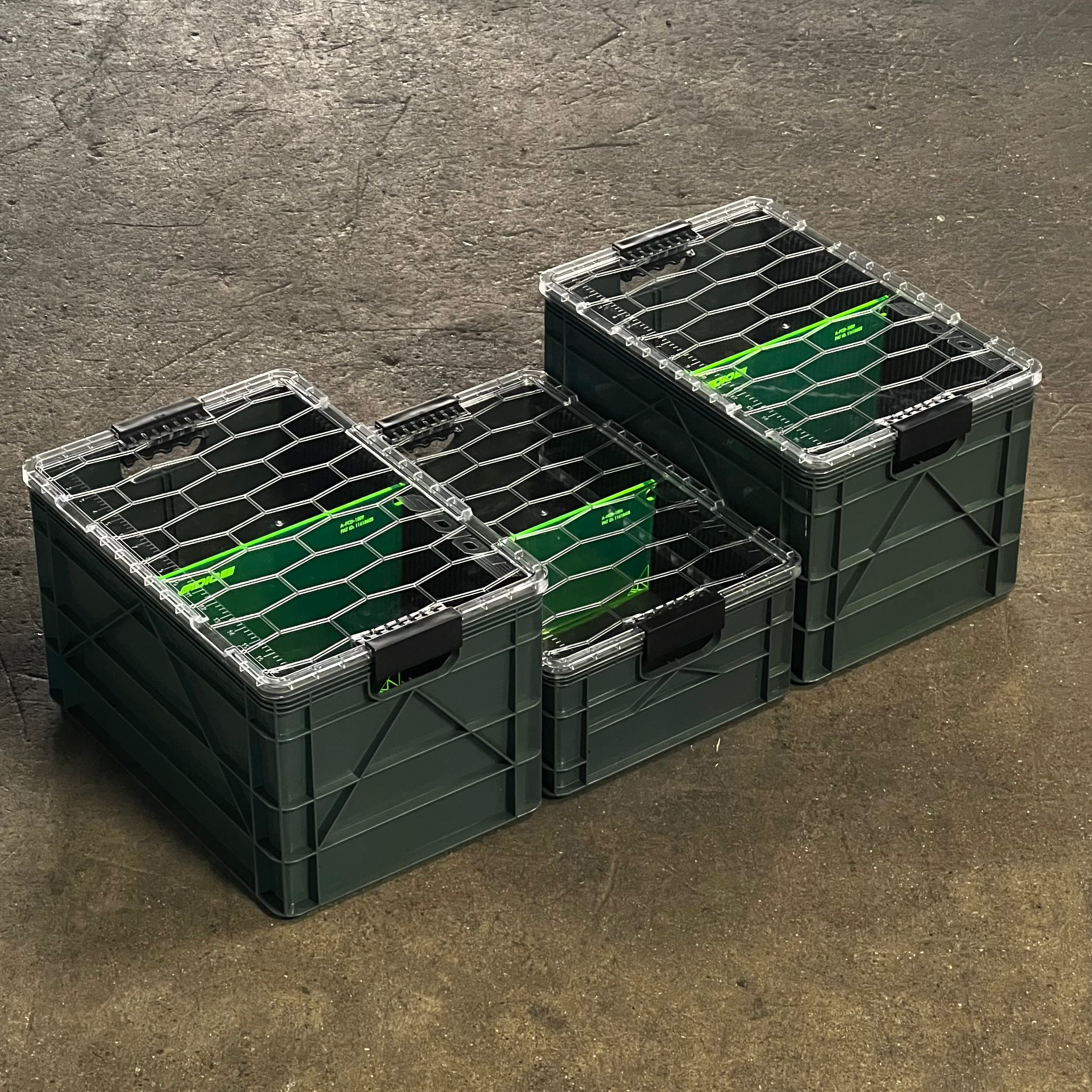 Starter Pack 2.0 Bundle Premium Stealth SidioCrate- Overland Kitted