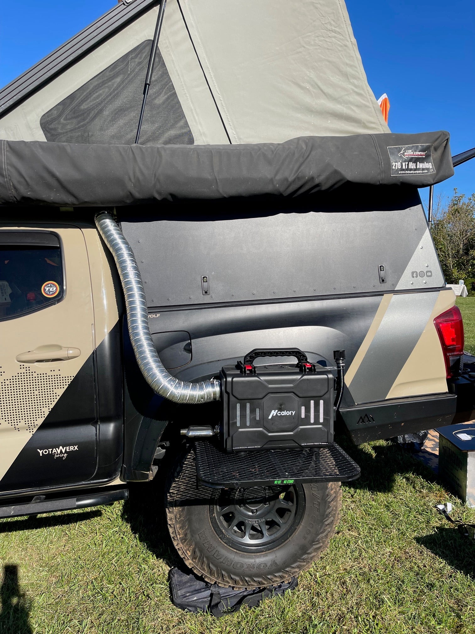 SMALL -  Aluminum Camping Table