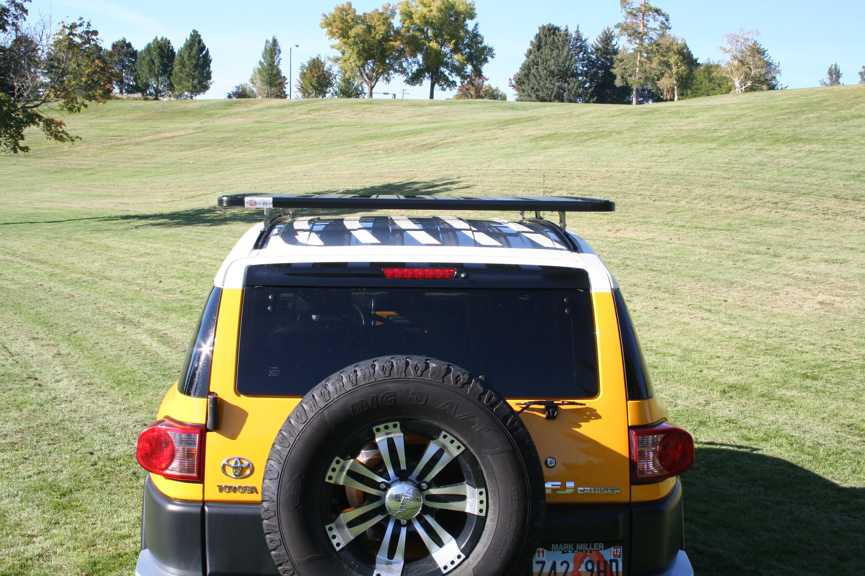 Toyota FJ Cruiser K9 Roof Rack Kit Roof Rack Eezi-Awn- Overland Kitted