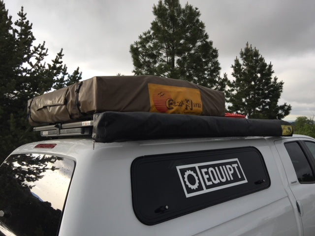 Truck Shell K9 Roof Rack Kit Roof Rack Eezi-Awn- Overland Kitted