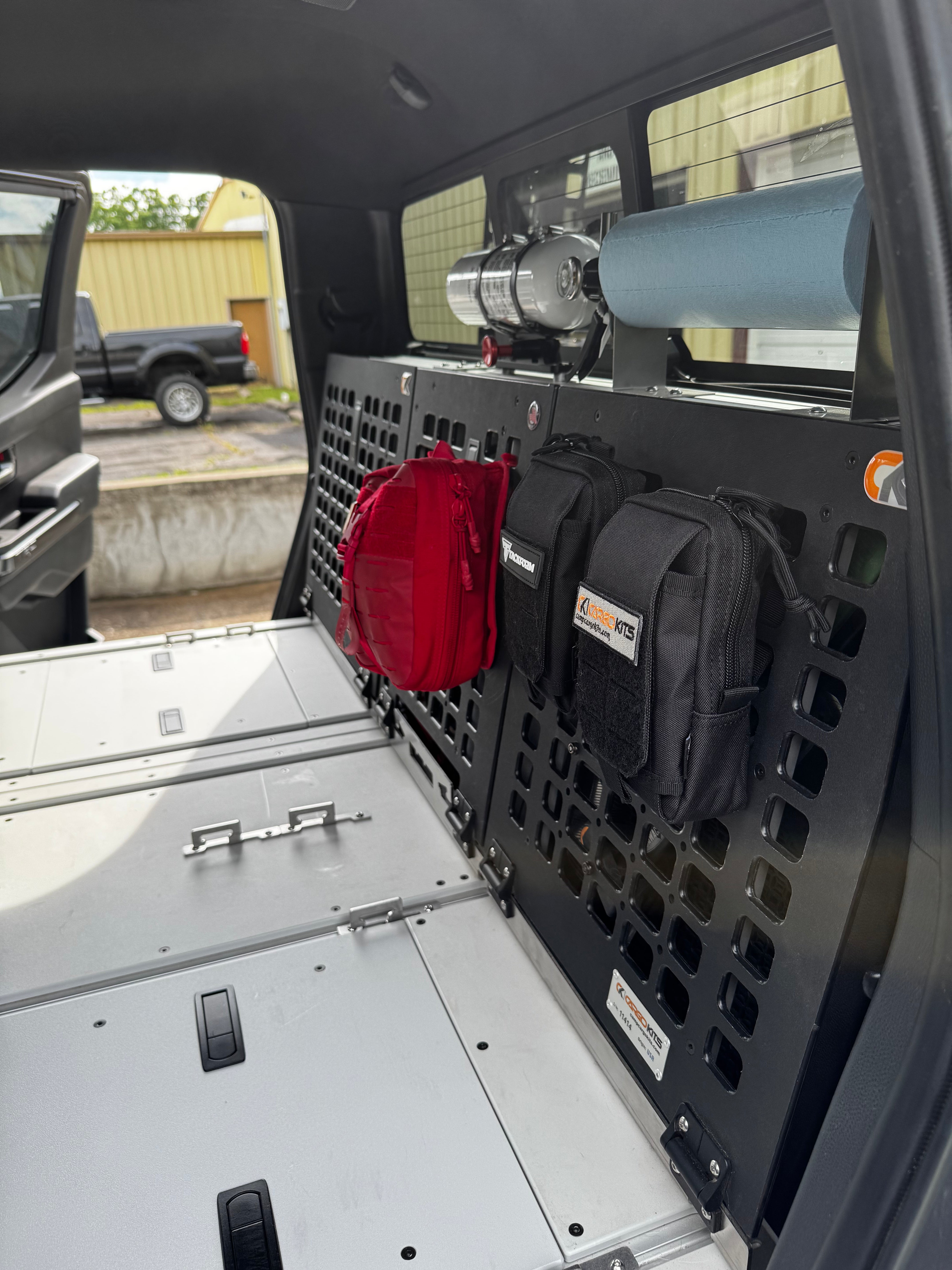CargoKits Rear Wall MOLLE Panel — Toyota Tacoma 4th Gen.