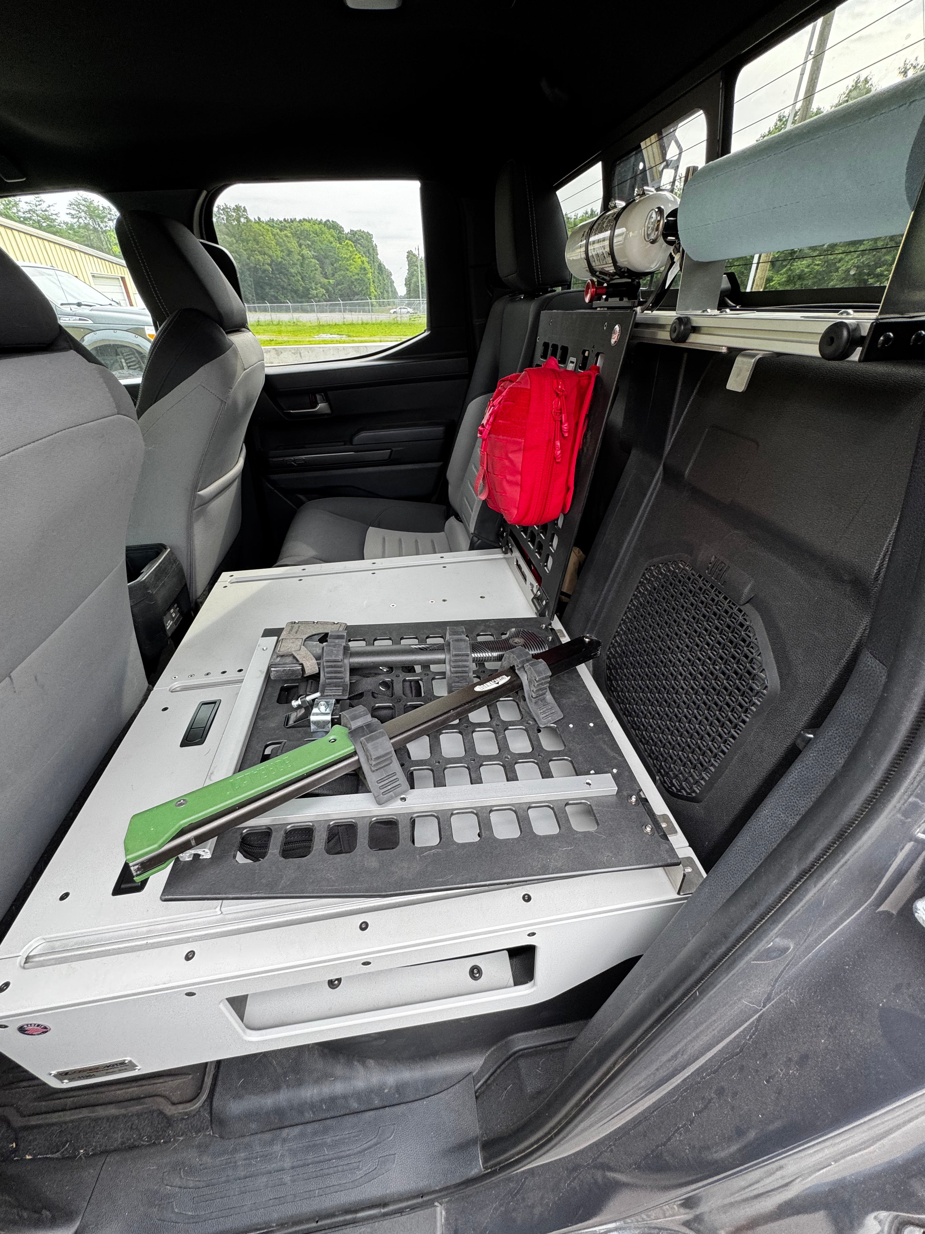 CargoKits Rear Wall MOLLE Panel — Toyota Tacoma 4th Gen.