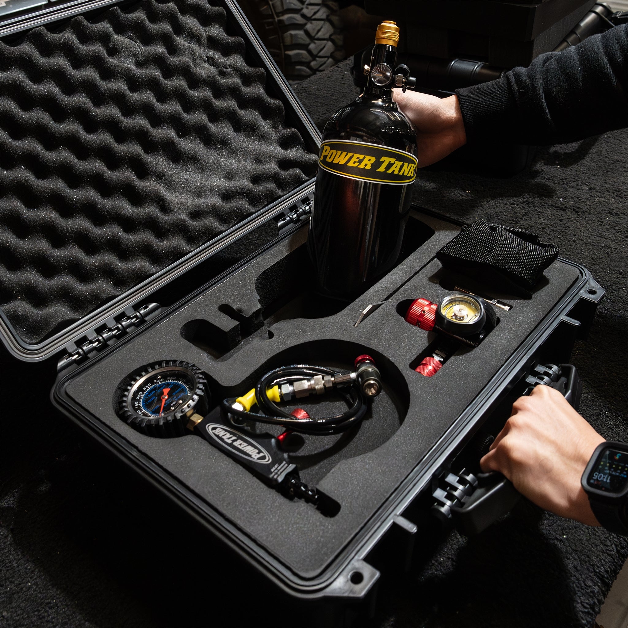Shock Boss™ V2 - Portable Nitrogen Shock Tuning Kit