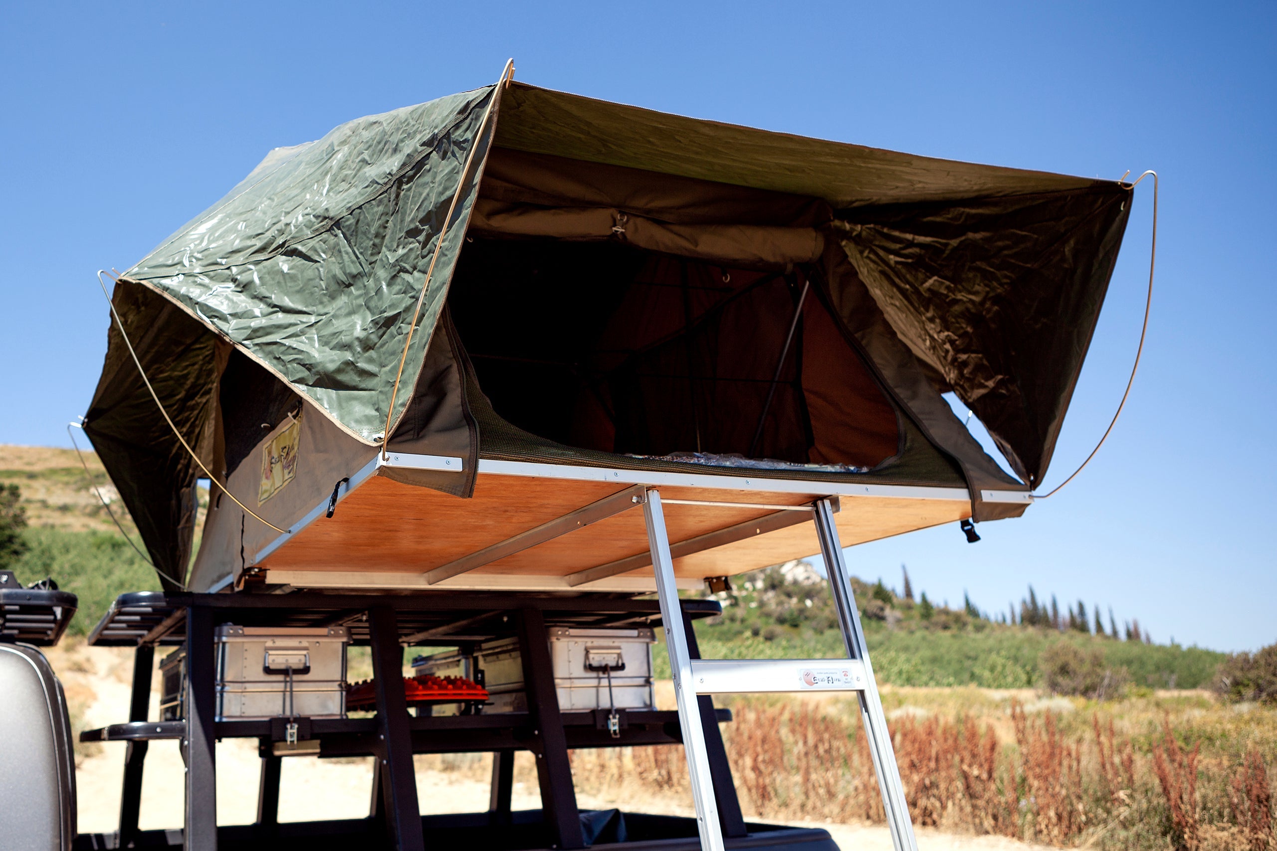 Jazz Roof Top Tent Roof Top Tent Eezi-Awn- Overland Kitted