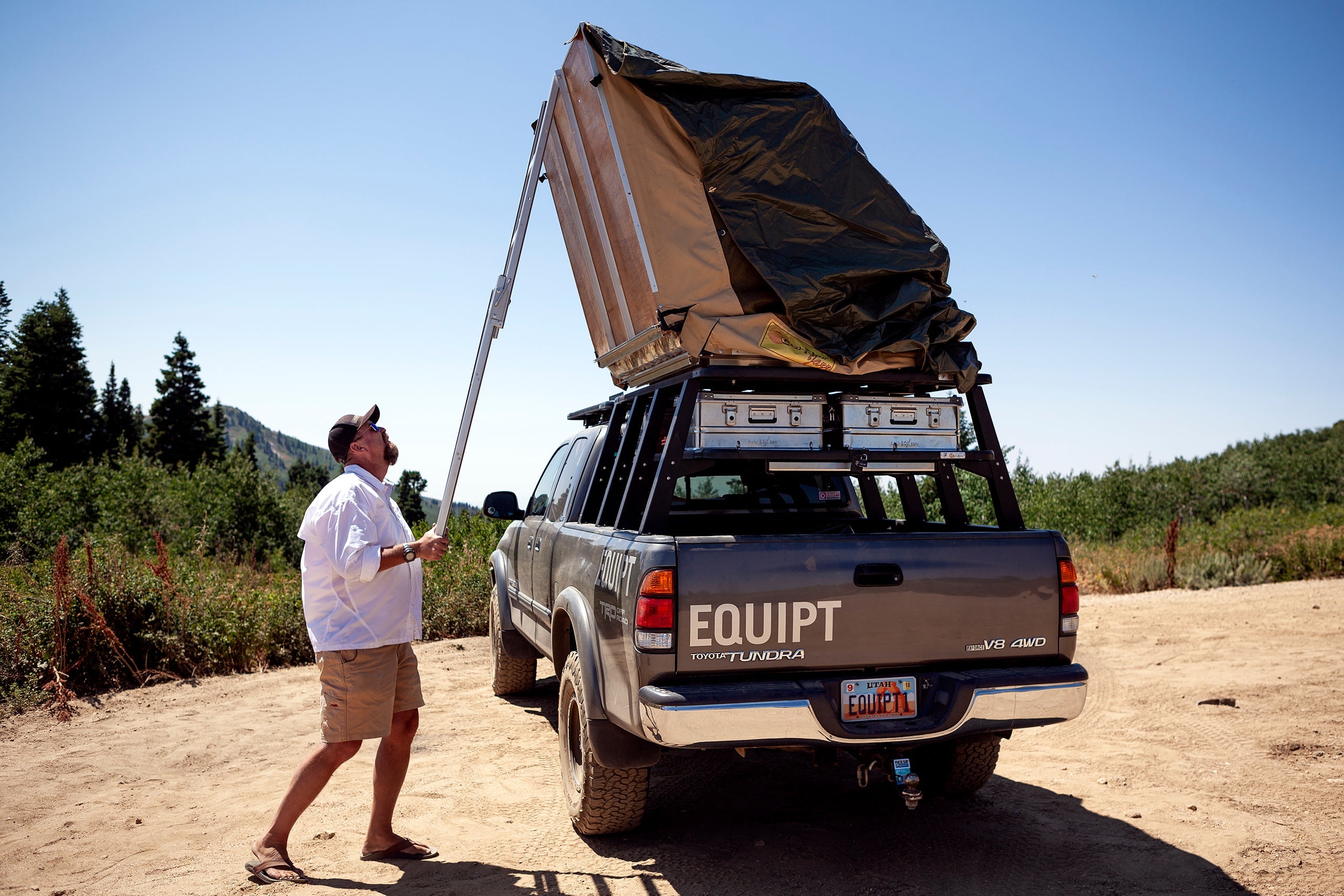 Jazz Roof Top Tent Roof Top Tent Eezi-Awn- Overland Kitted