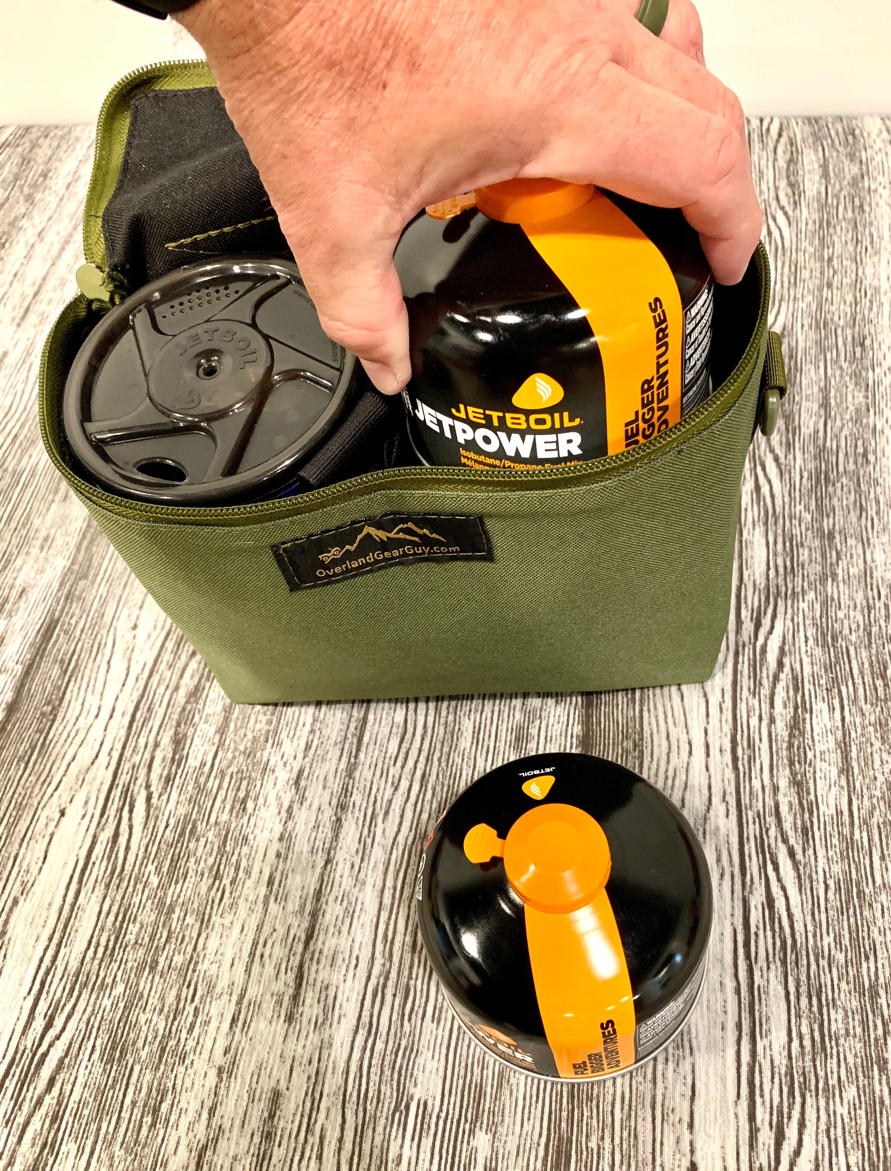 MOLLE JetBoil Pouch Dual Propane Bottle Pouch