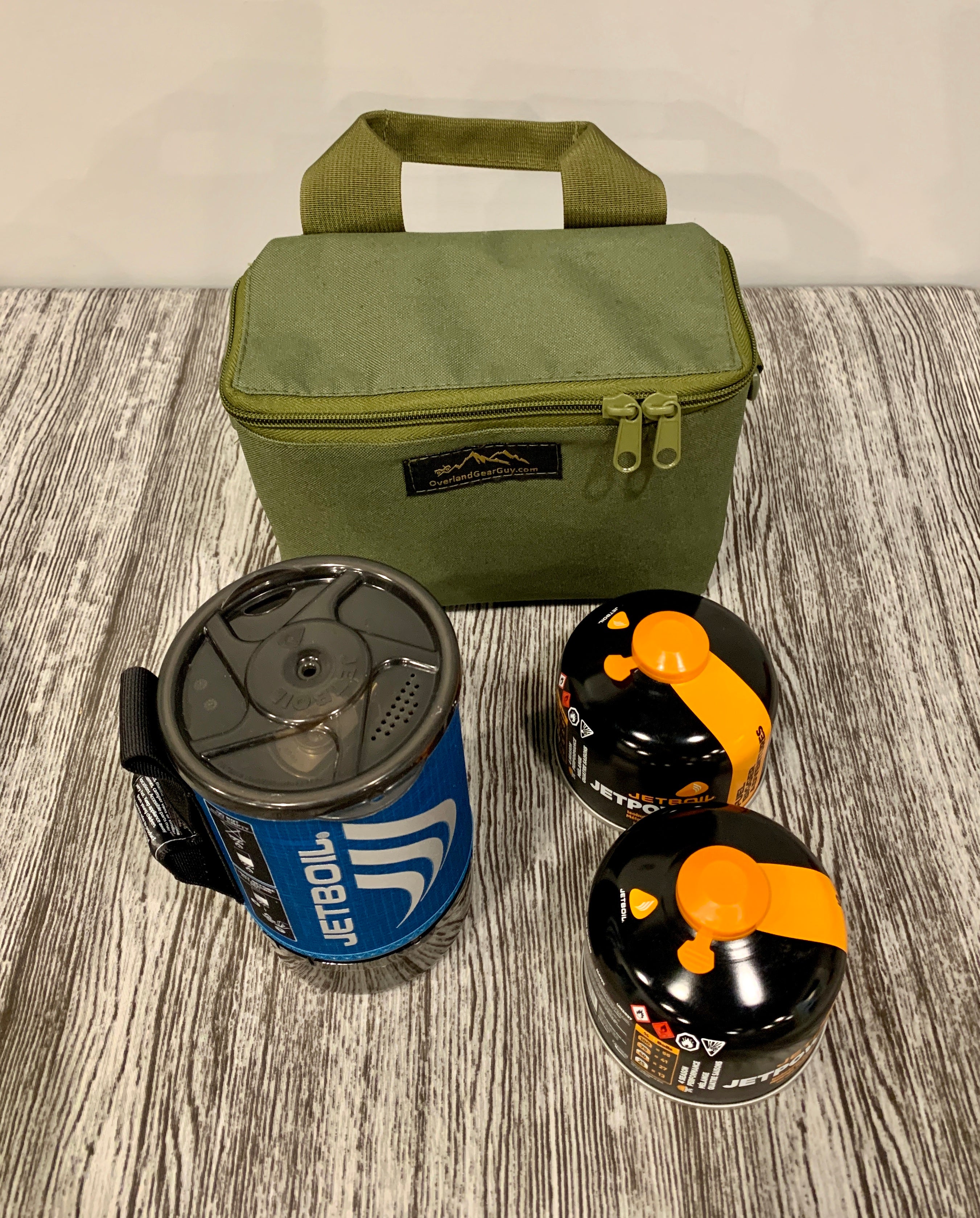 MOLLE JetBoil Pouch Dual Propane Bottle Pouch
