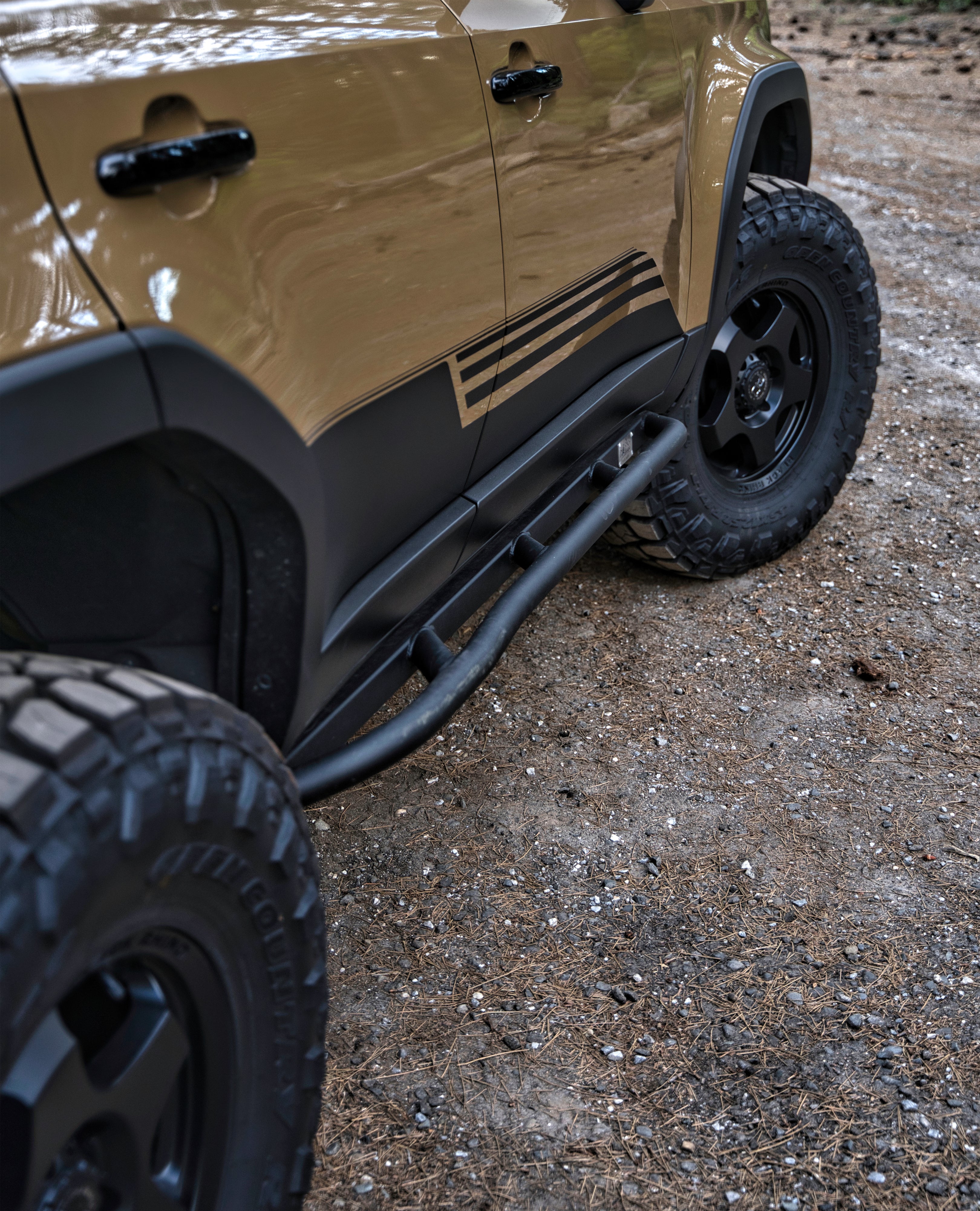 CAtuned Toyota Land Cruiser Rock Sliders