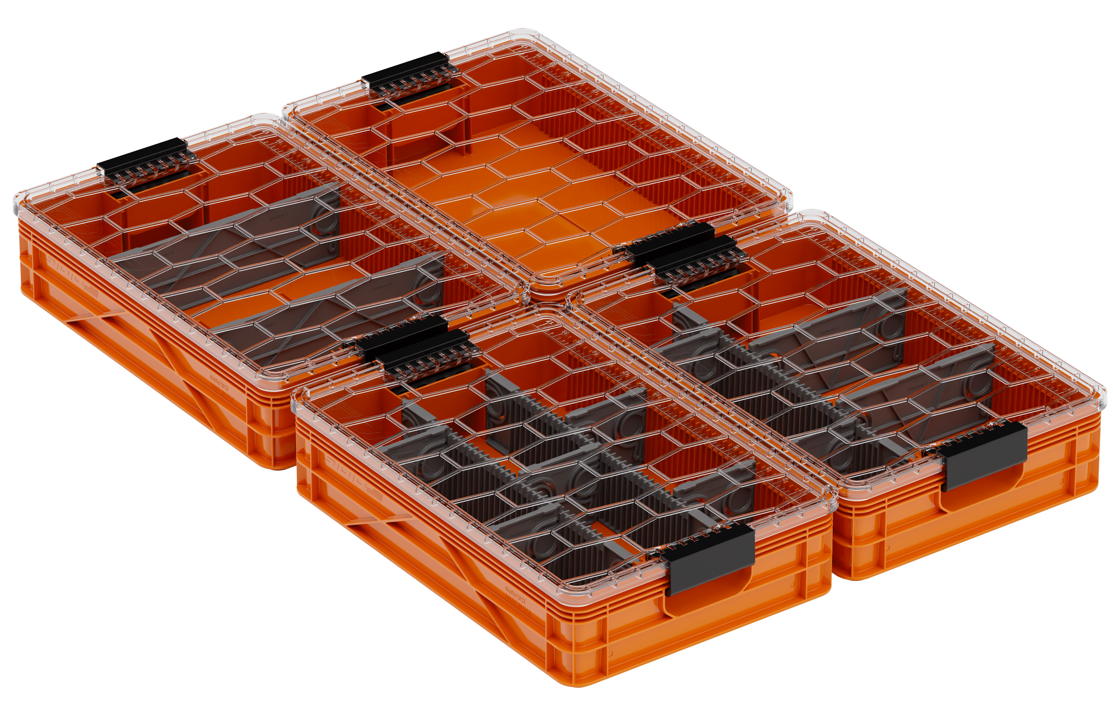 SidioCrate Quarter Crate 4 Pack